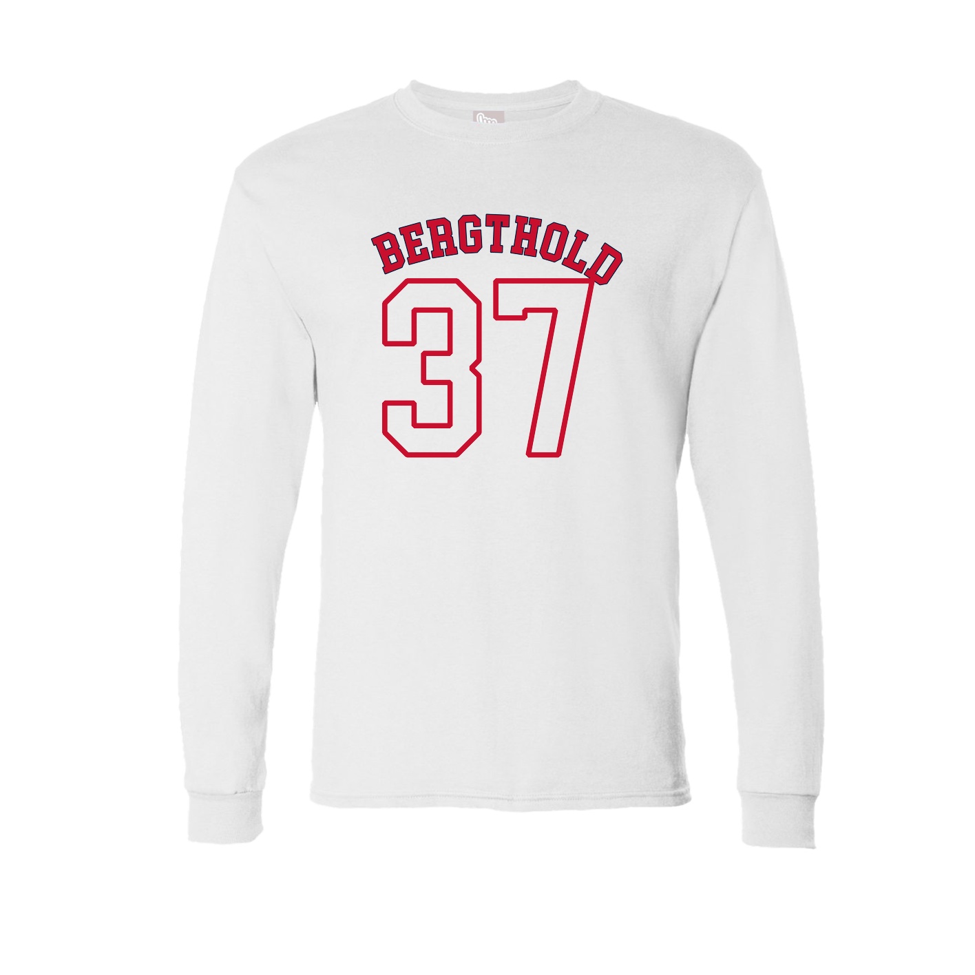 Long Sleeve Tee — Shirsey Arch in White