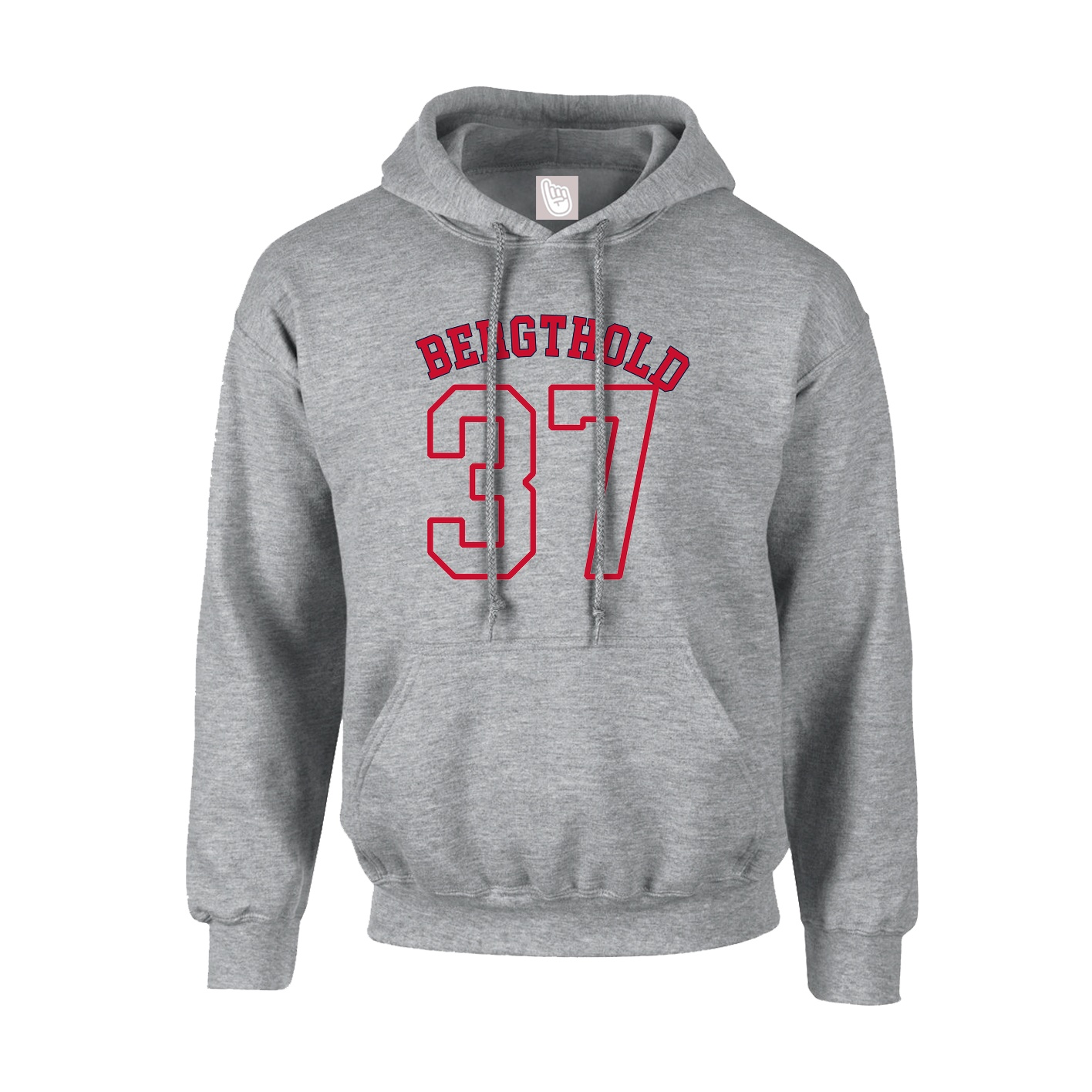 Youth Hoodie — Shirsey Arch in Grey