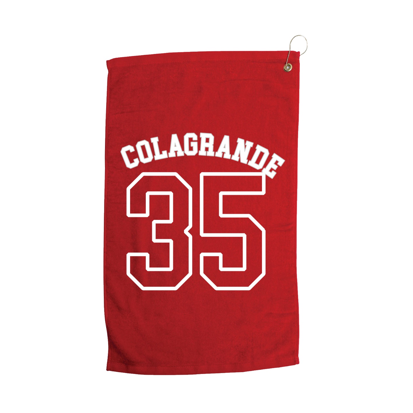 Golf Towel — Shirsey Arch in Red