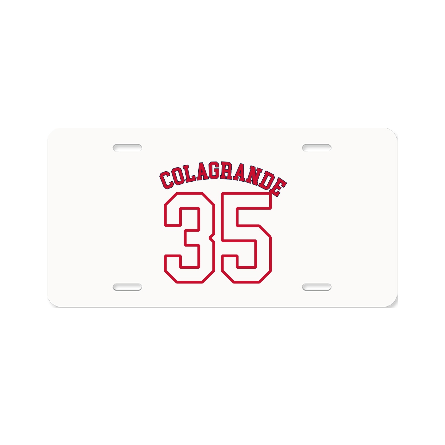 License Plate — Shirsey Arch in Classic