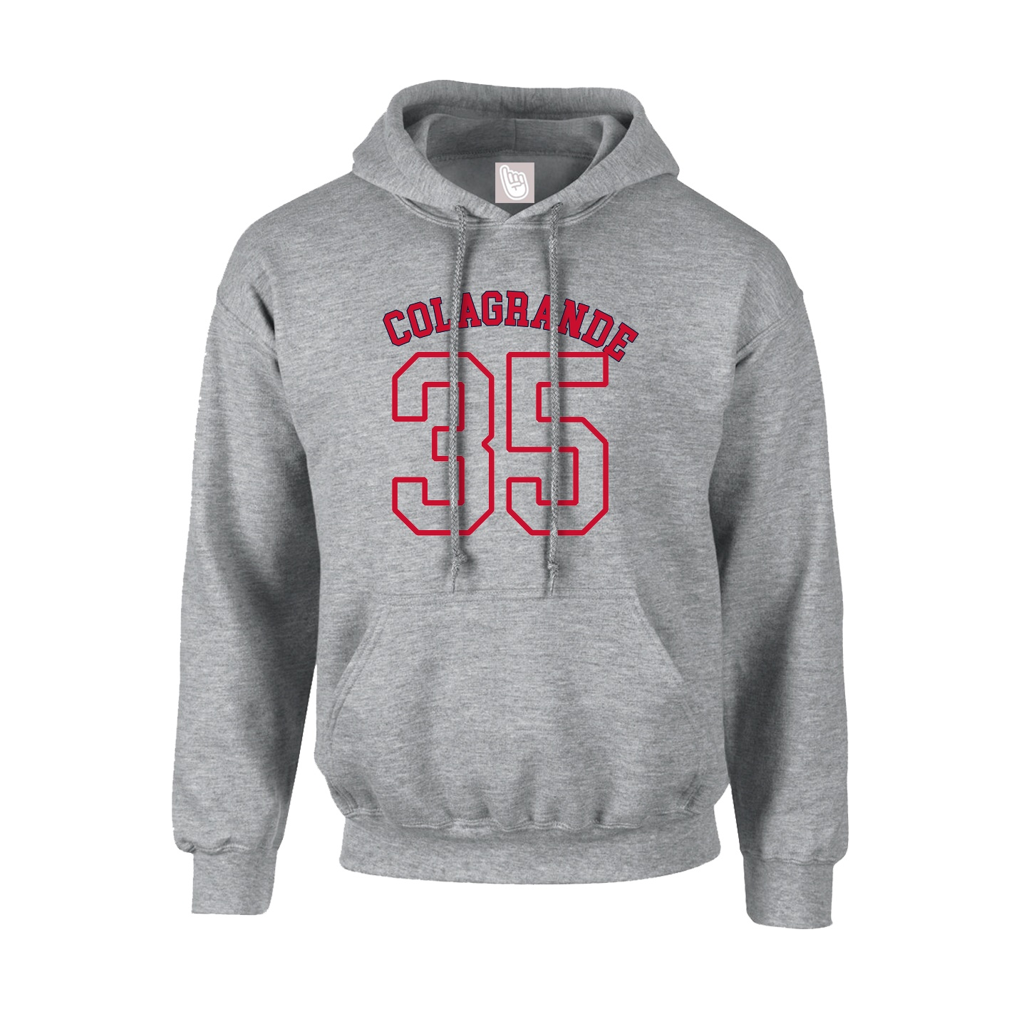 Youth Hoodie — Shirsey Arch in Grey