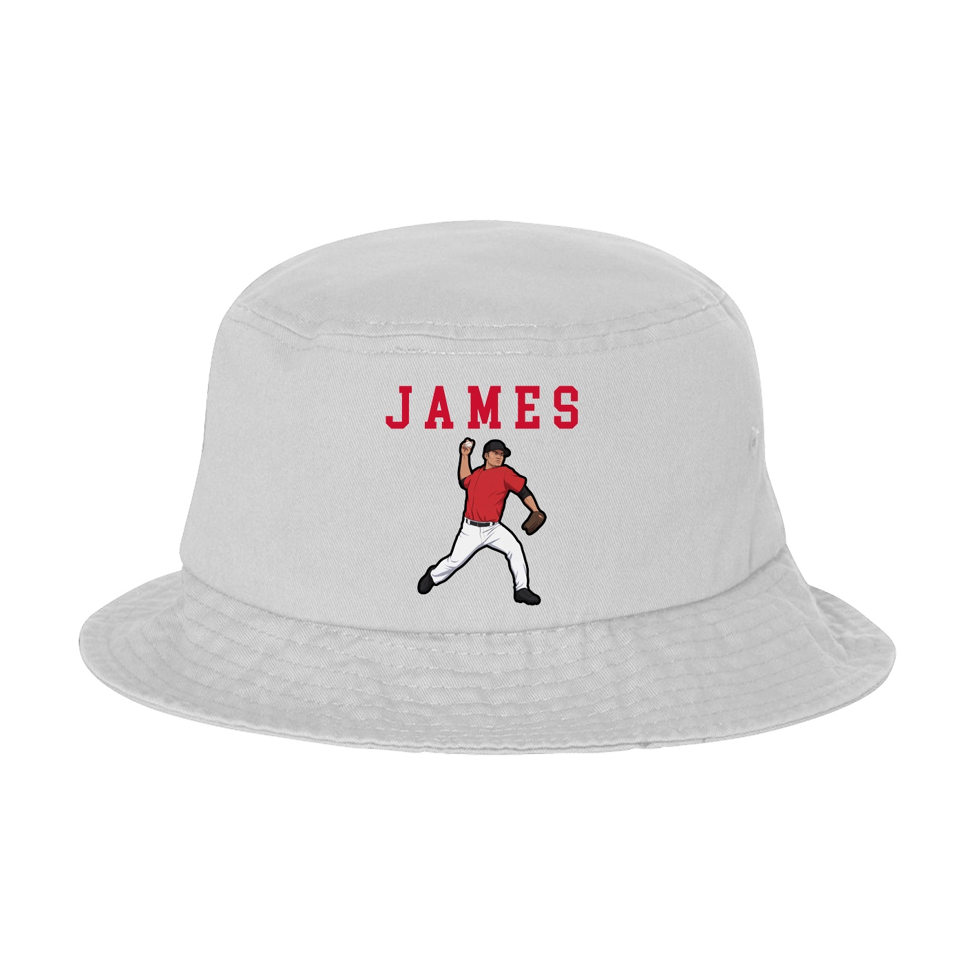 Bucket Cap — Shirsey in White