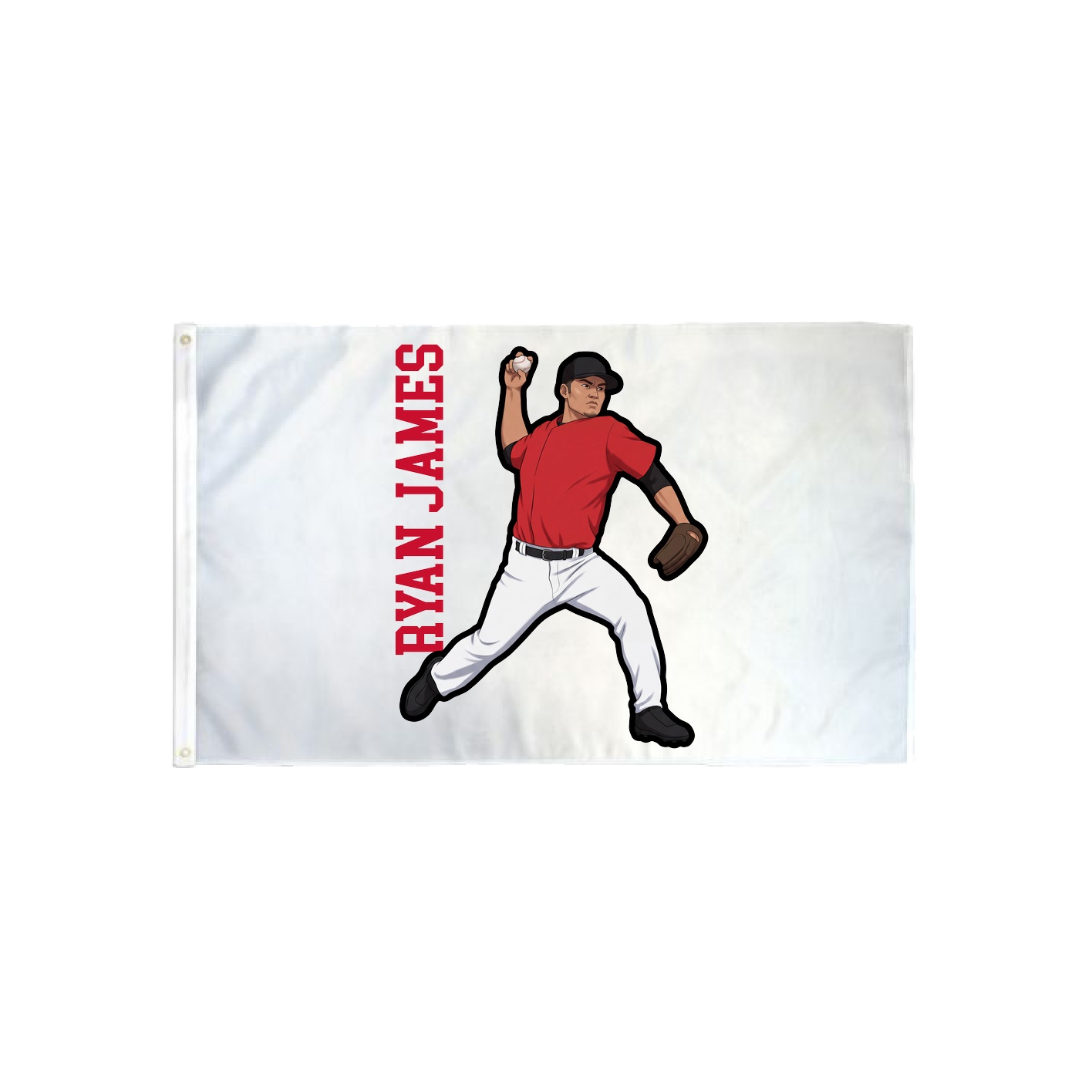 3x5 Flag — Name Vertical in Classic