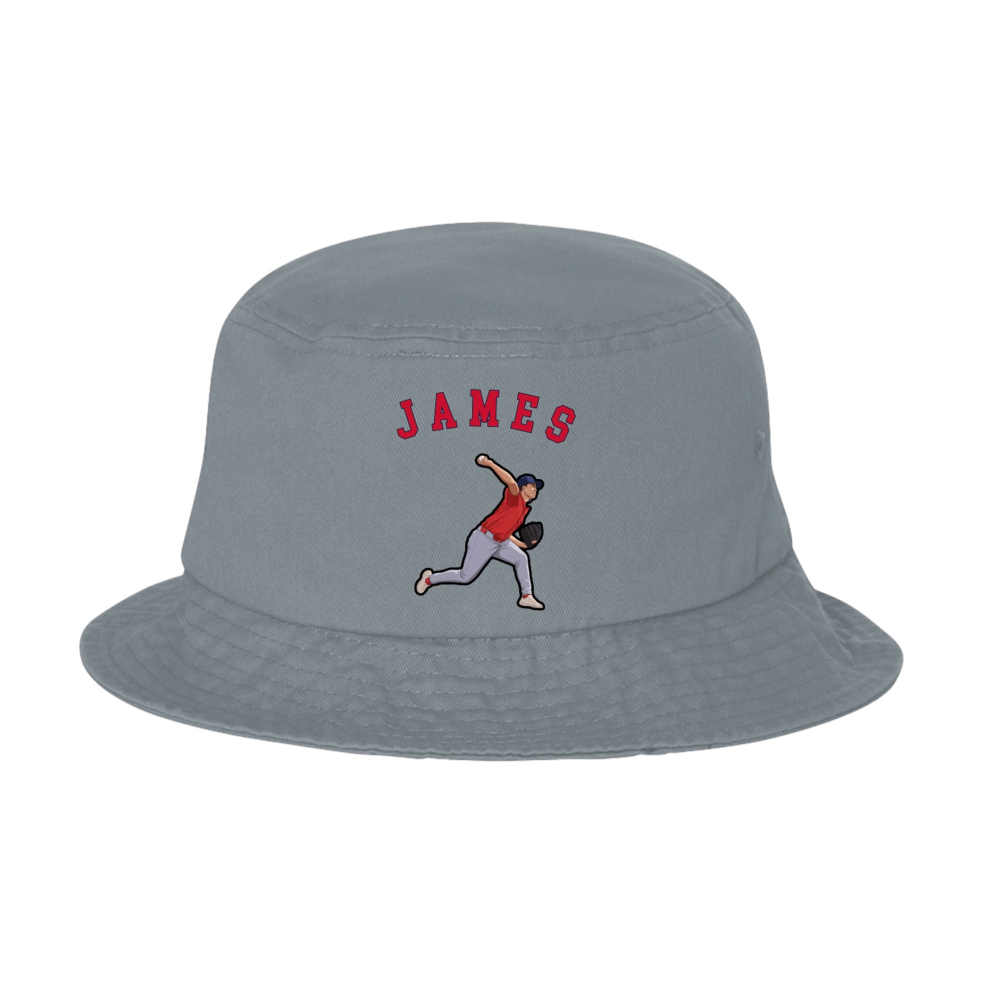 Bucket Cap — Shirsey Arch in Grey
