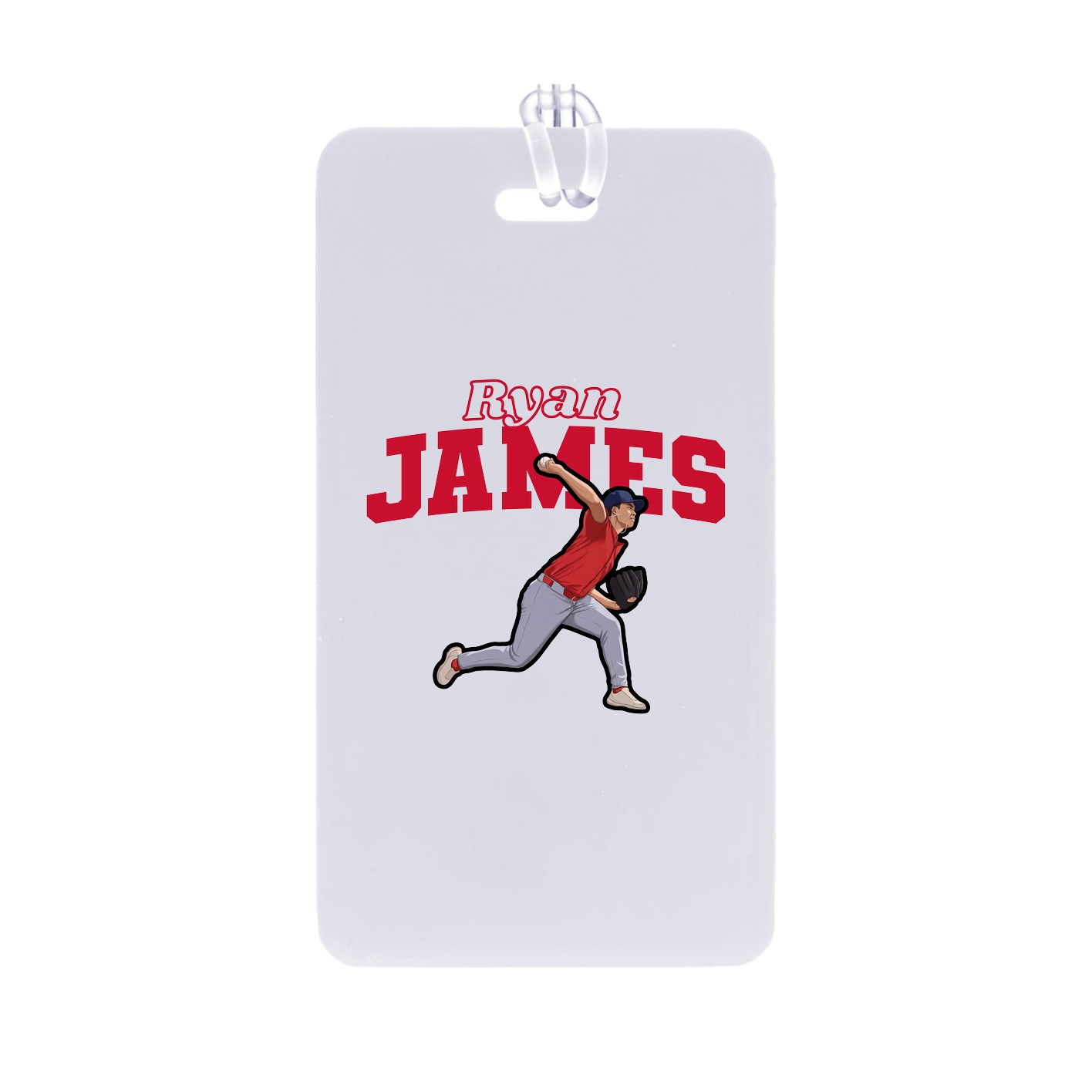 Bag Tag — Name Arch in Classic
