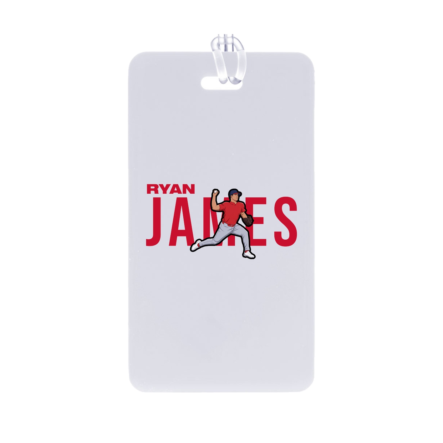 Bag Tag — Player Name in Classic