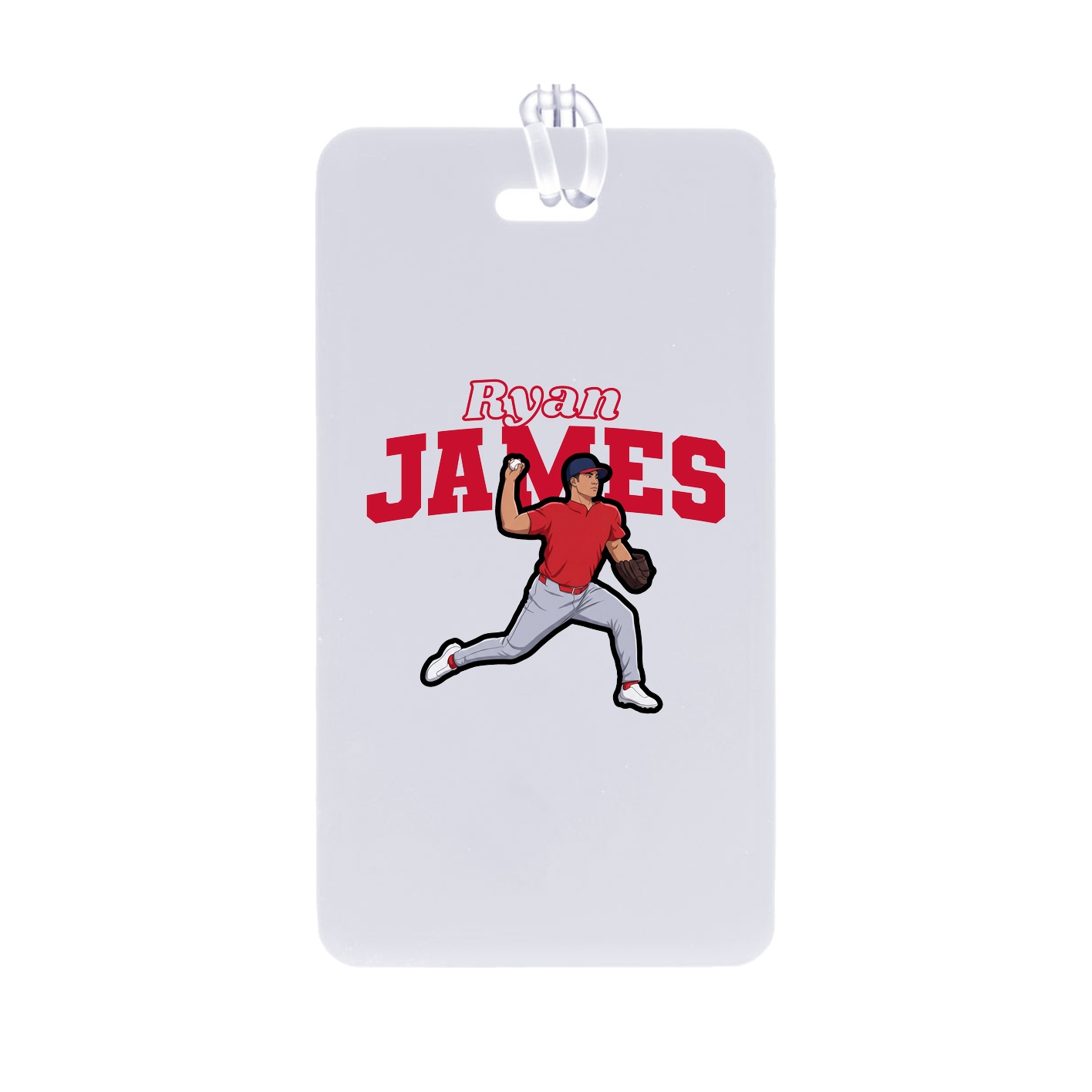 Bag Tag — Name Arch in Classic
