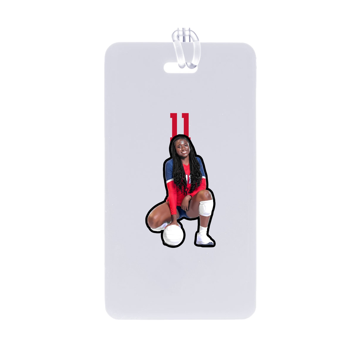 Bag Tag — Number Top in Classic