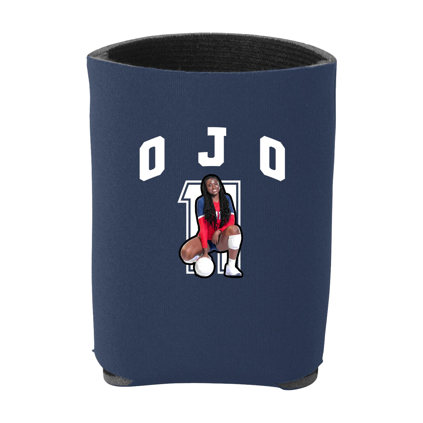 Can Holder — Number in Navy