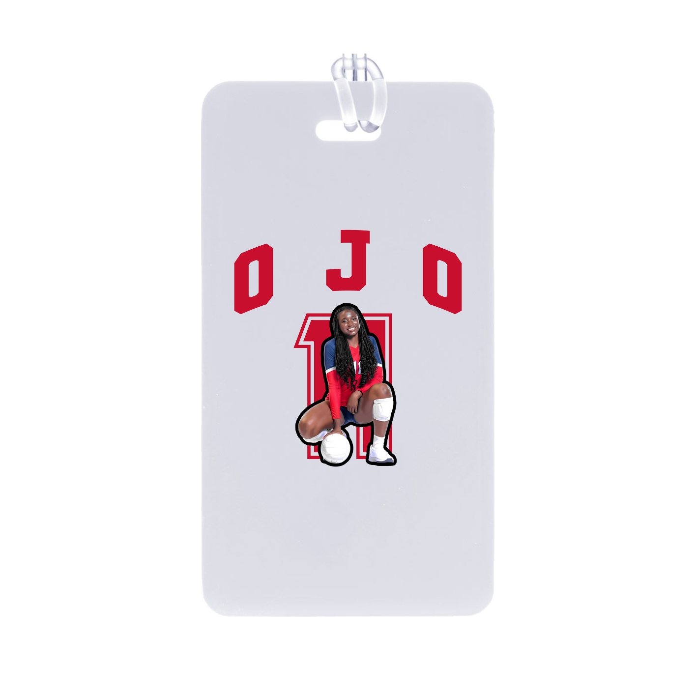 Bag Tag — Number in Classic