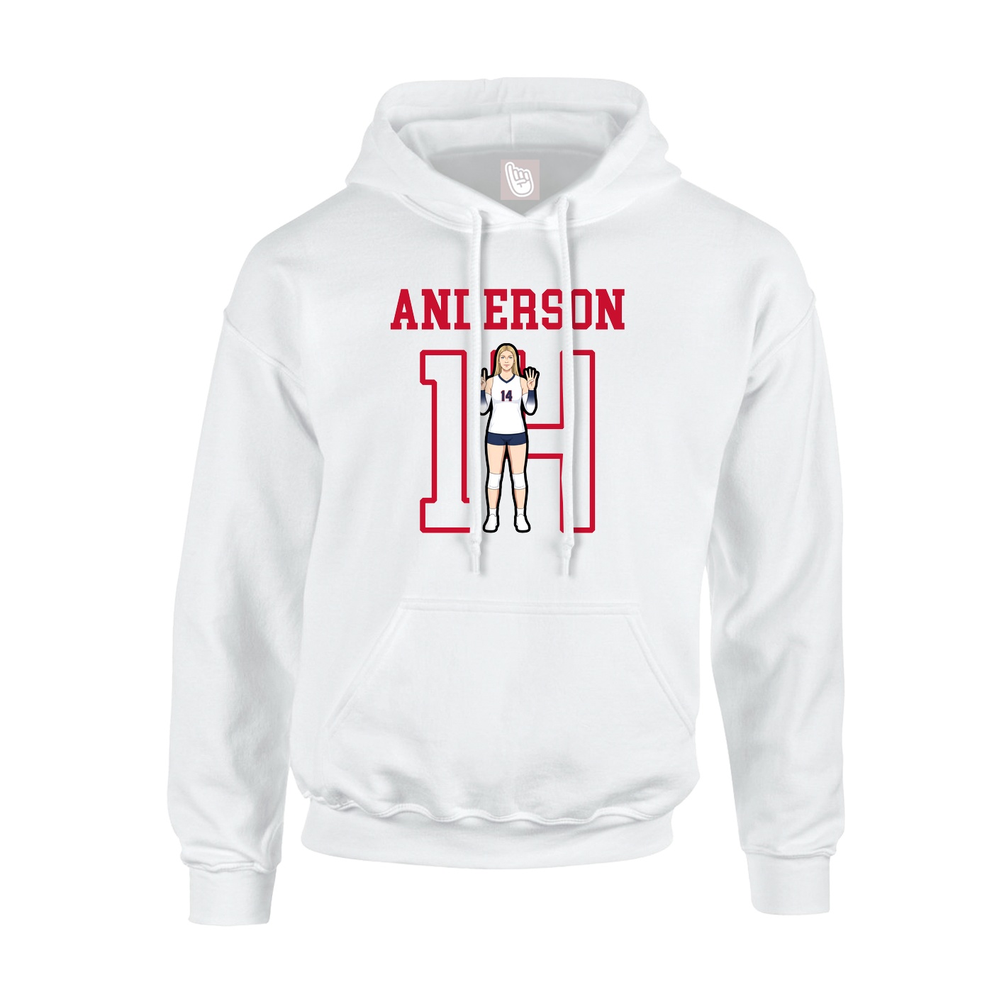 Youth Hoodie — Shirsey in White