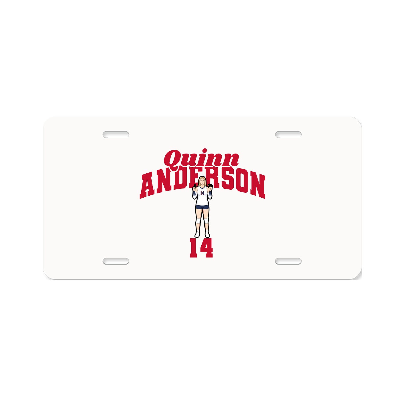 License Plate — Signature Arch in Classic