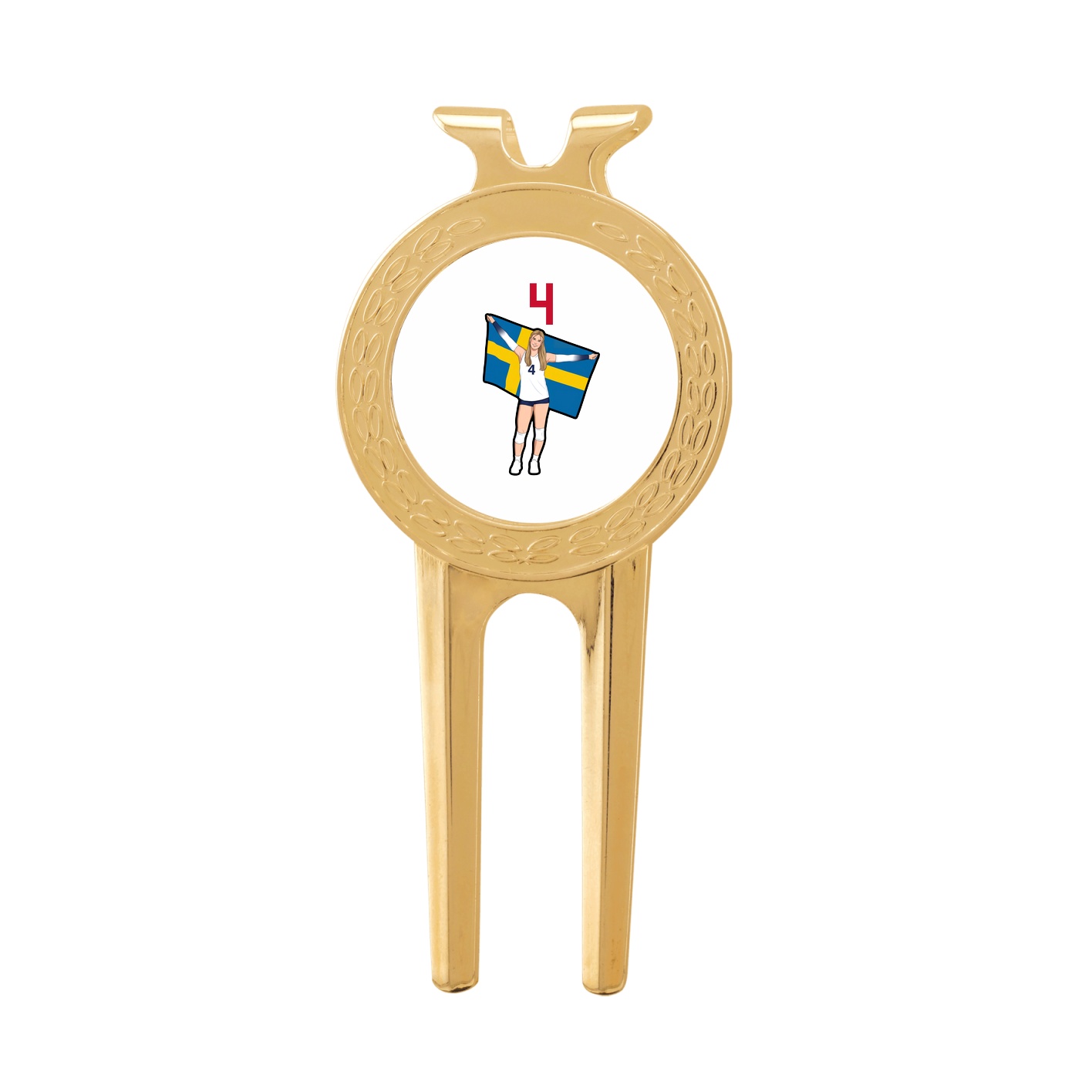 Divot Tool with Ball Marker — Number Top in Classic