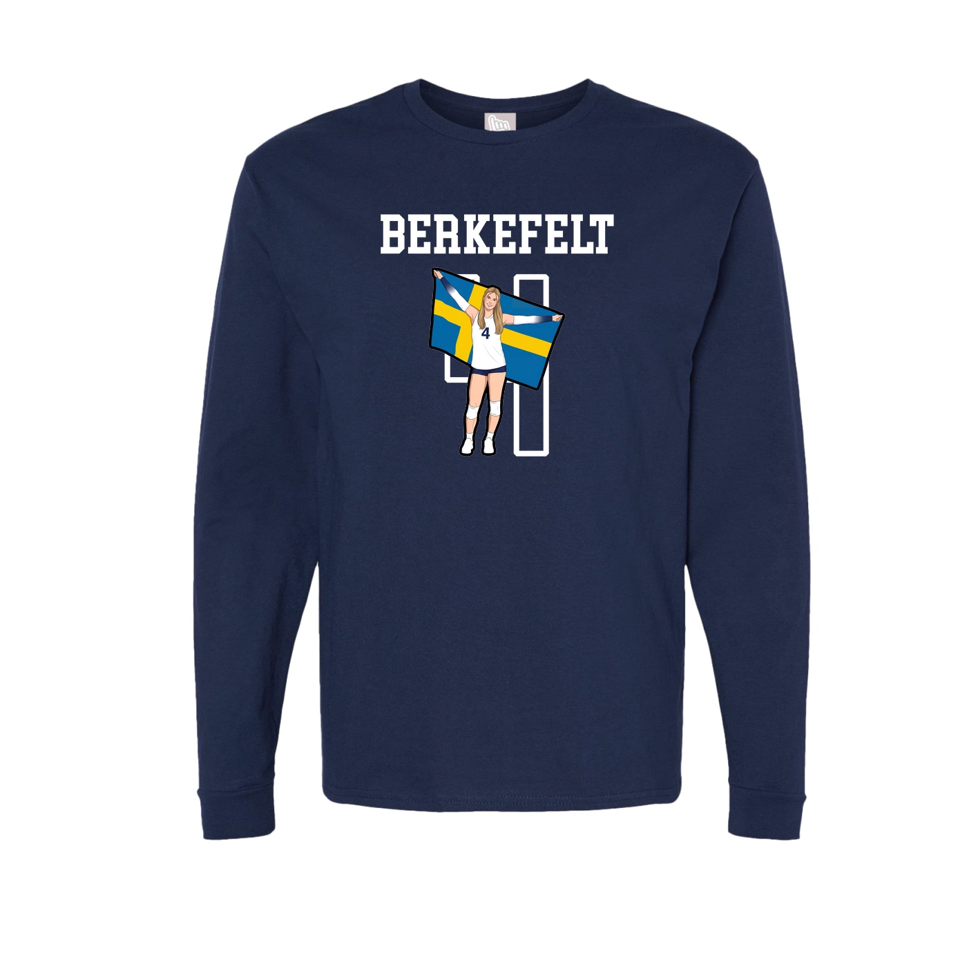 Long Sleeve Tee — Shirsey in Navy
