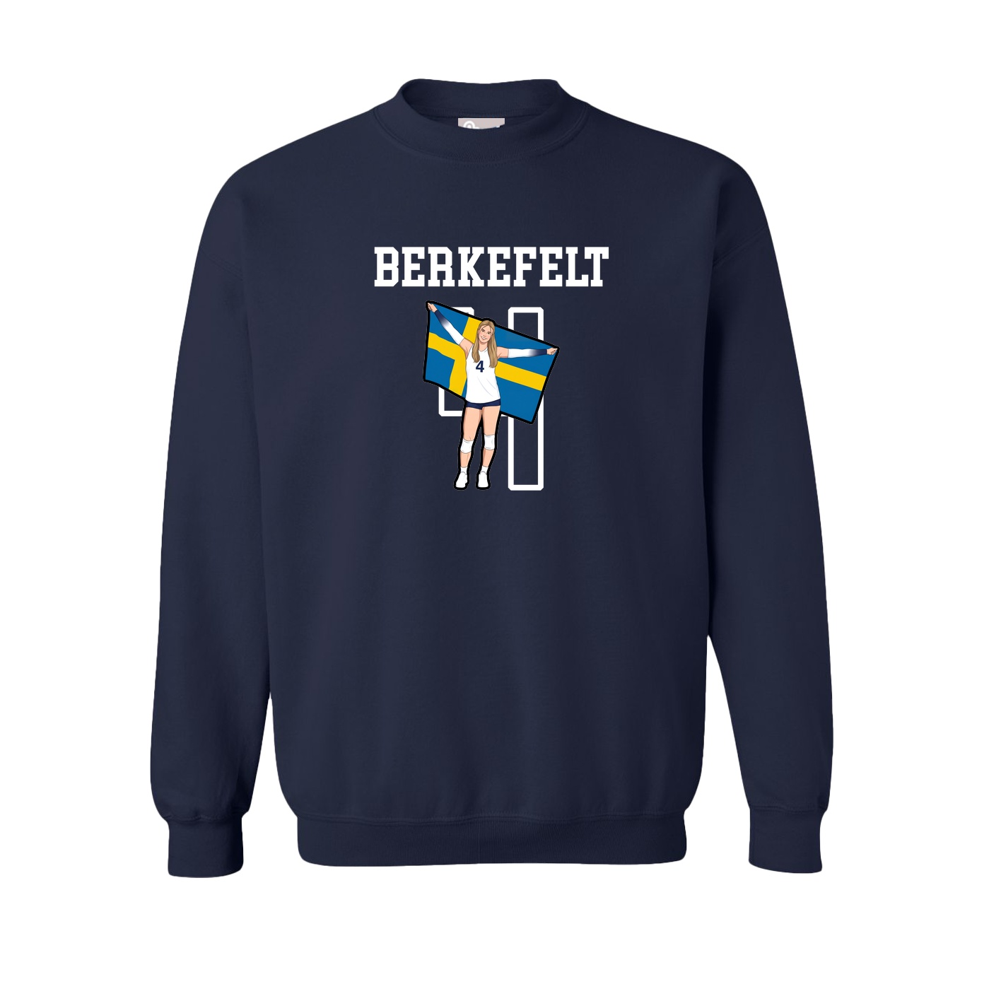 Fleece Crew — Shirsey in Navy