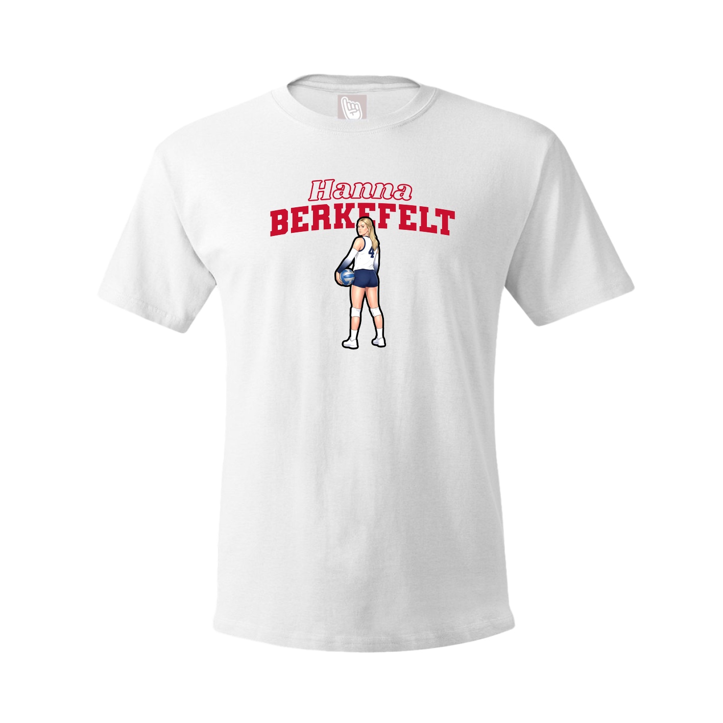 Tee — Name Arch in White