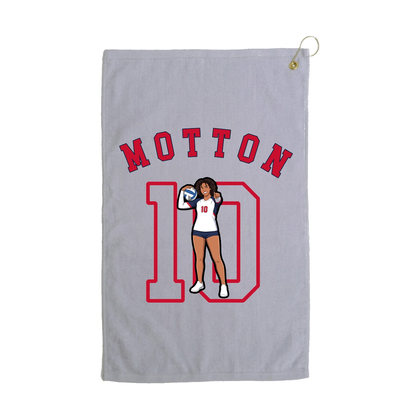 Golf Towel — Shirsey Arch in Grey