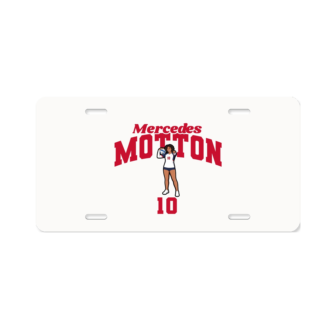 License Plate — Signature Arch in Classic