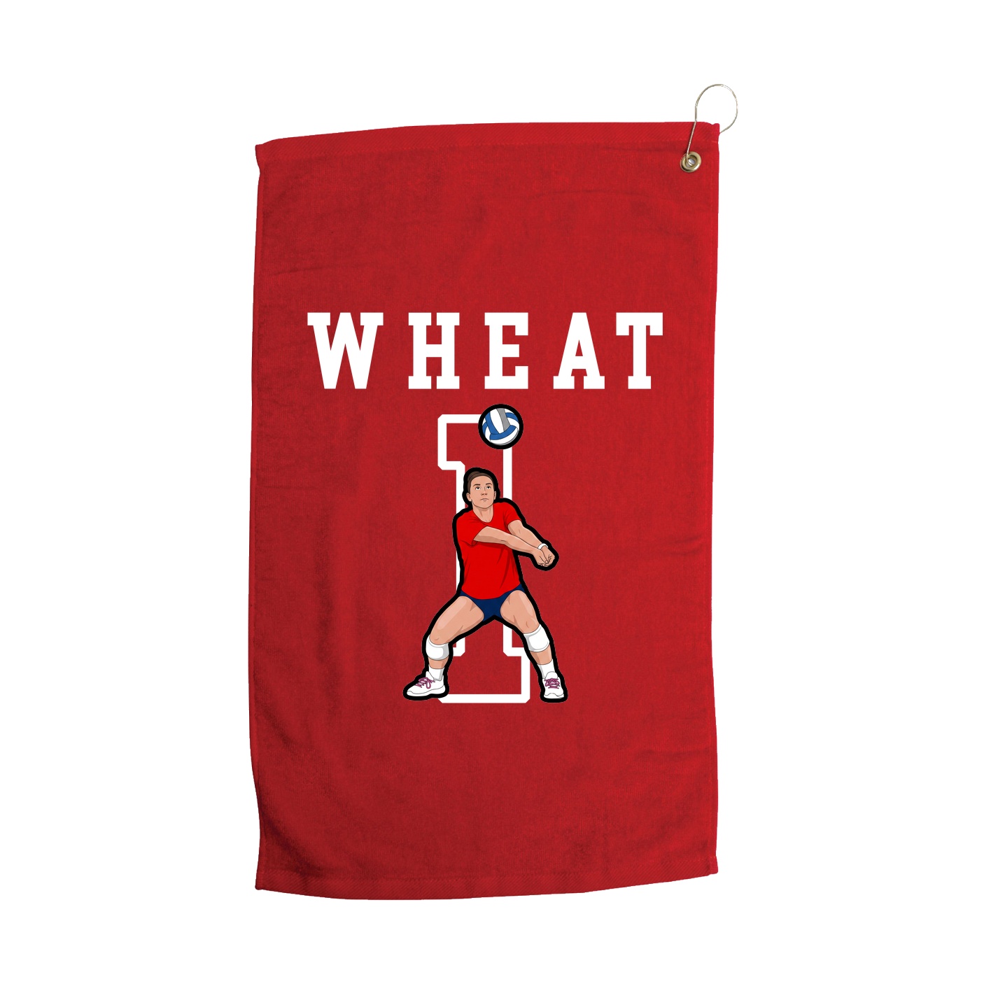 Golf Towel — Shirsey in Red