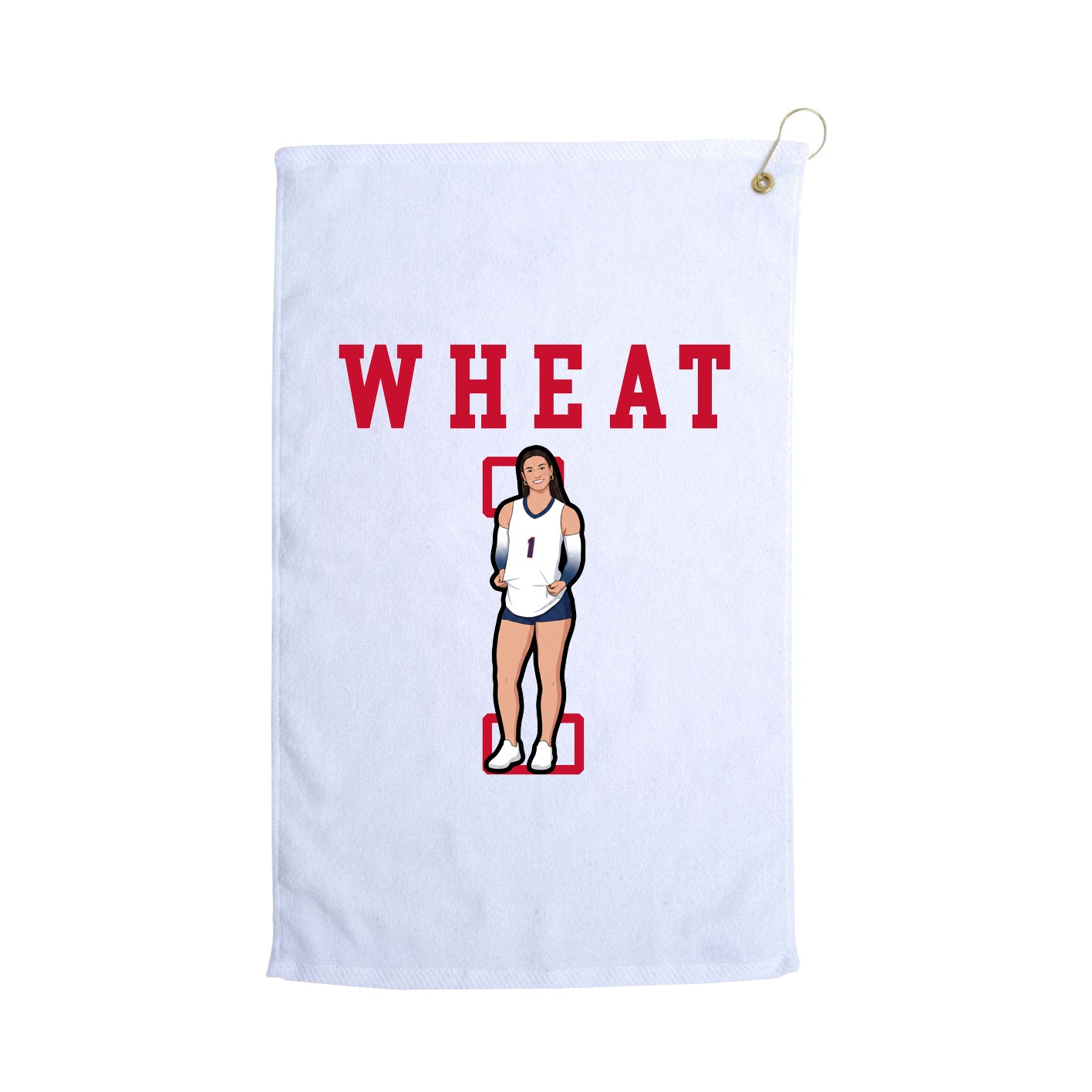 Golf Towel — Shirsey in White