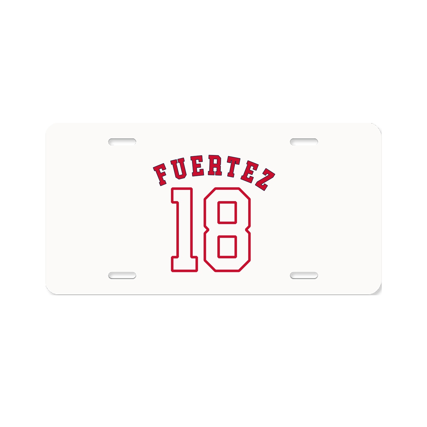 License Plate — Shirsey Arch in Classic