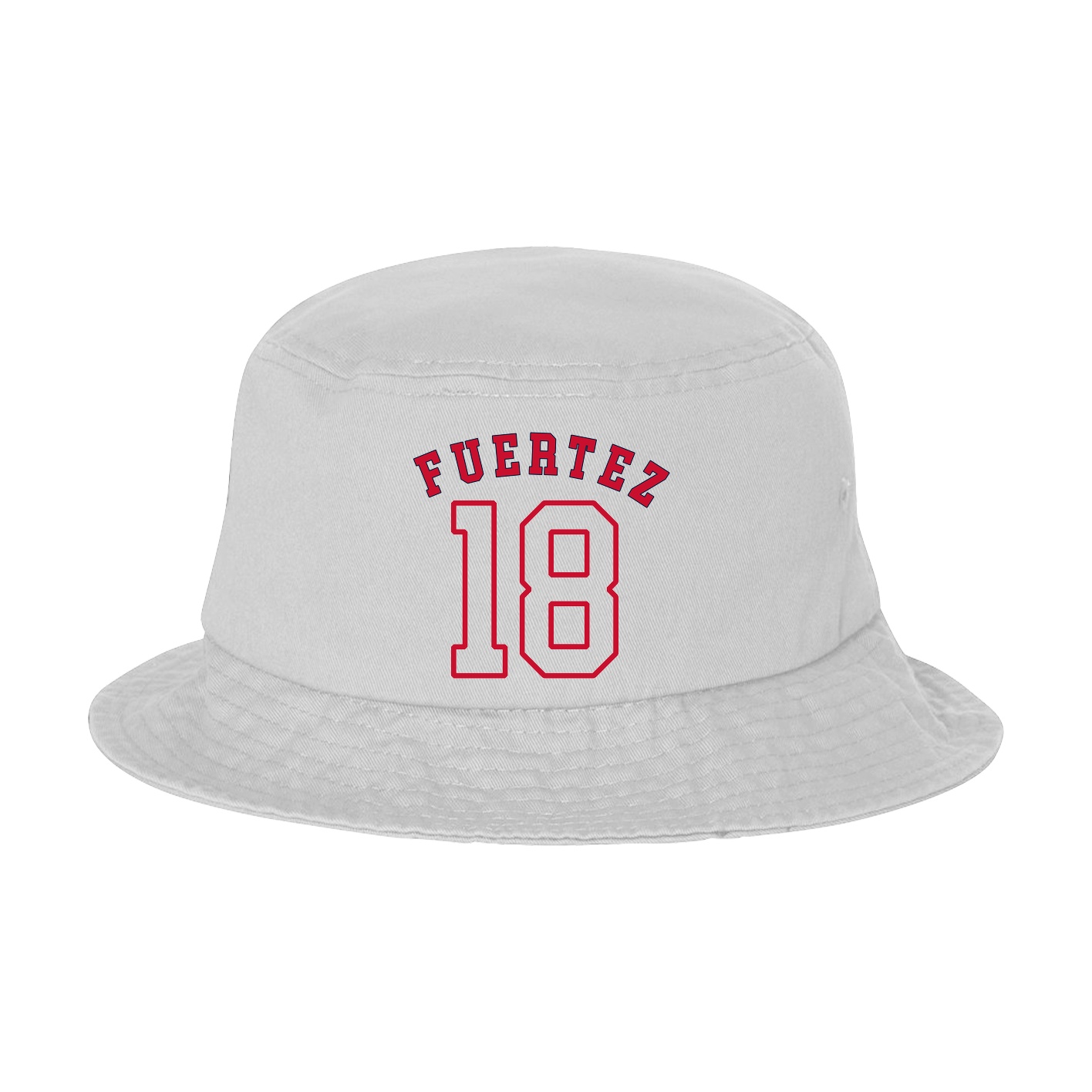 Bucket Cap — Shirsey Arch in White