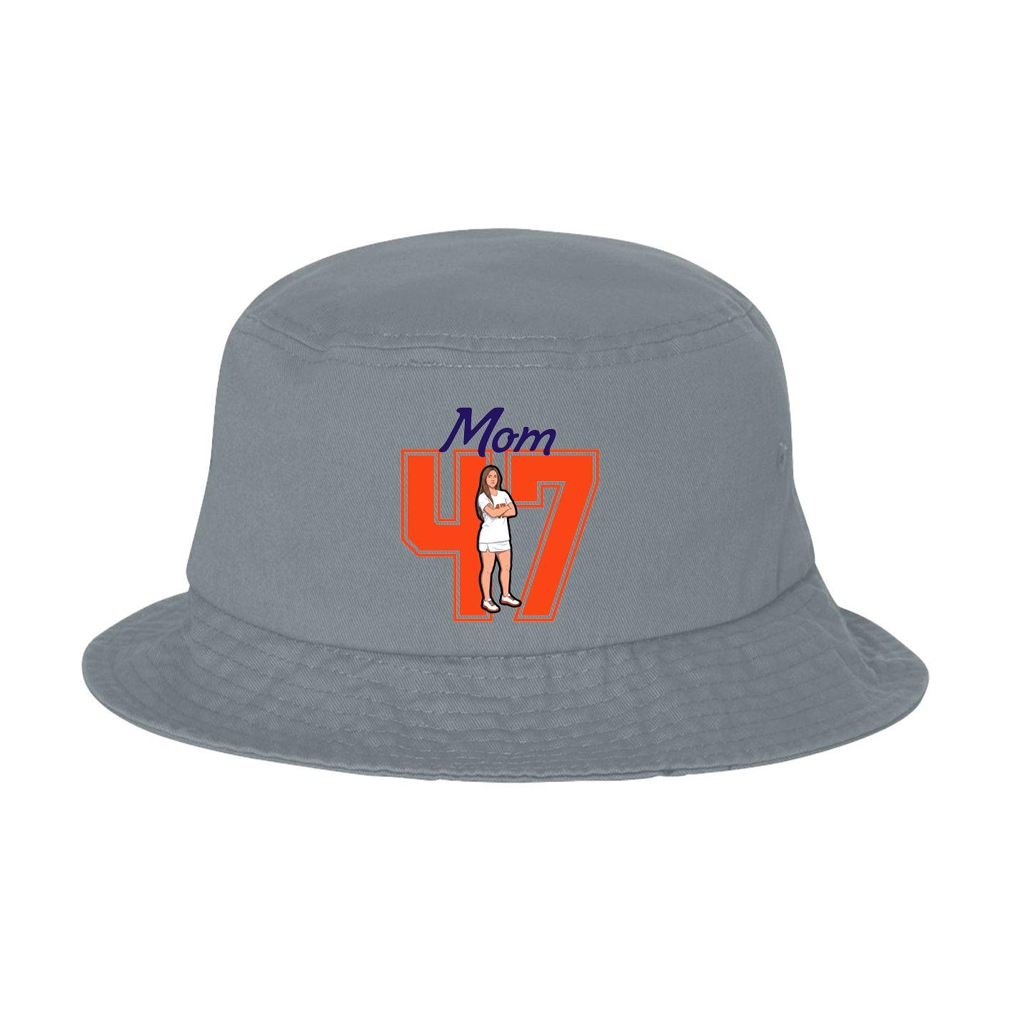 Bucket Cap — Mothers Day Shirsey in Grey