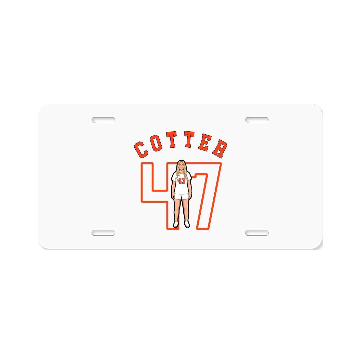 License Plate — Shirsey Arch in Classic