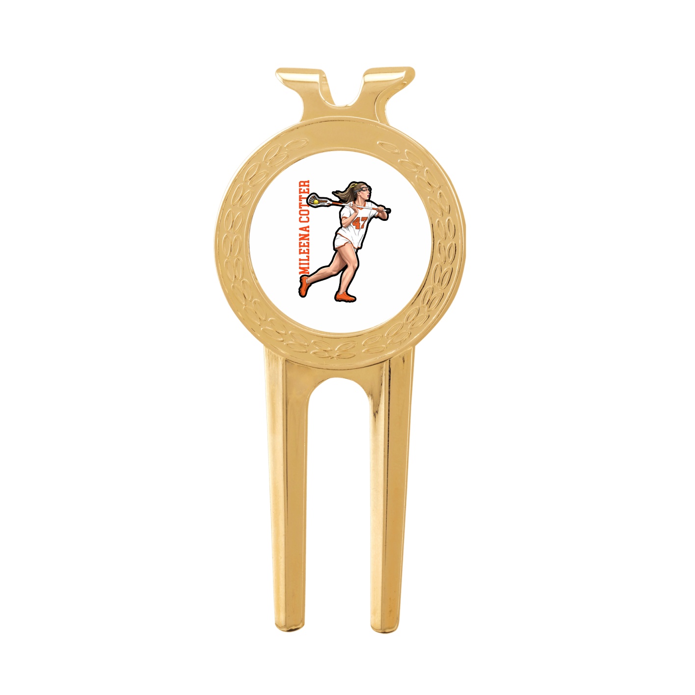 Divot Tool with Ball Marker — Name Vertical in Classic