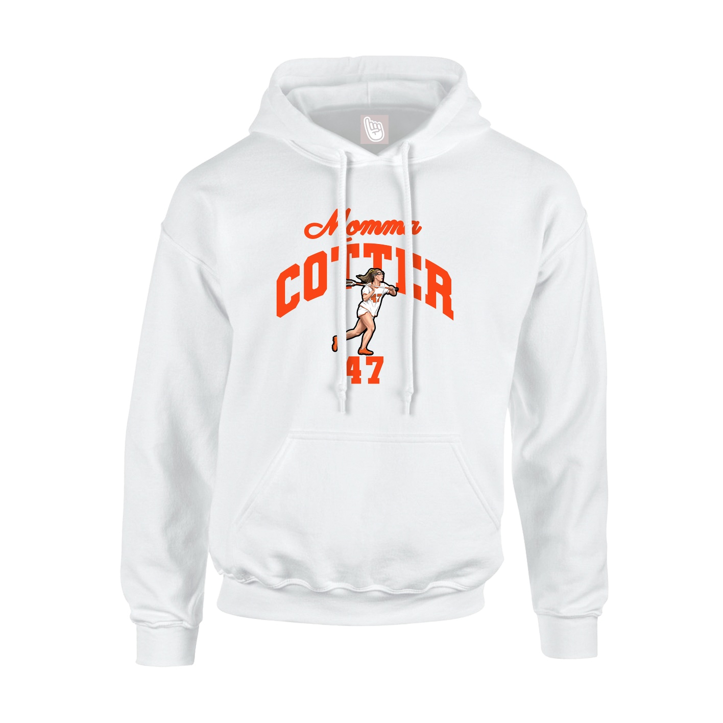 Hoodie — Mothers Day Arch in White