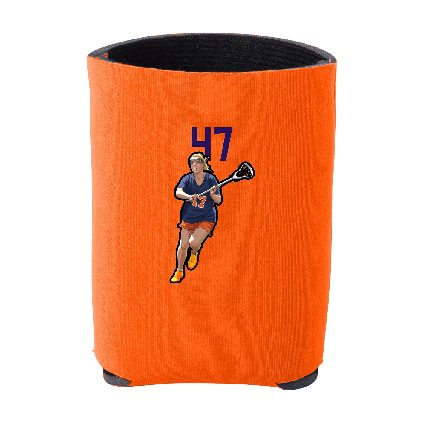Can Holder — Number Top in Orange