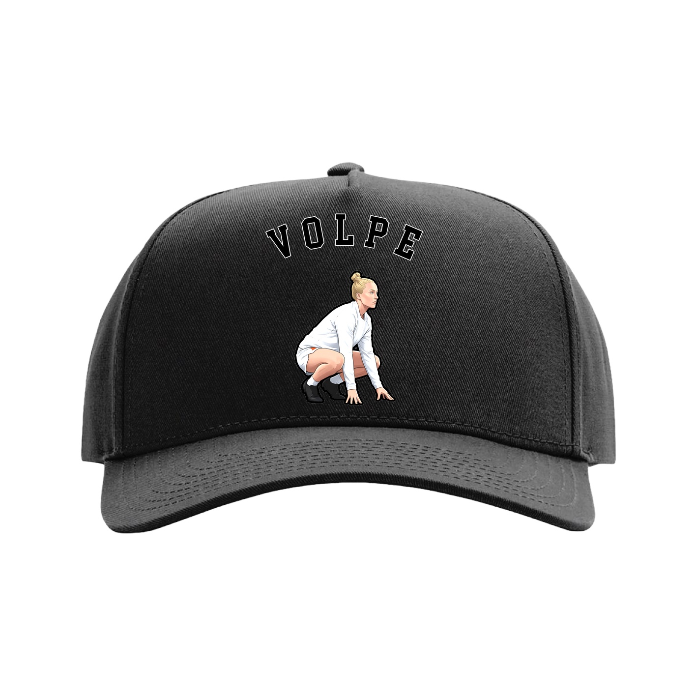 Full Fabric Five-Panel Champ Cap