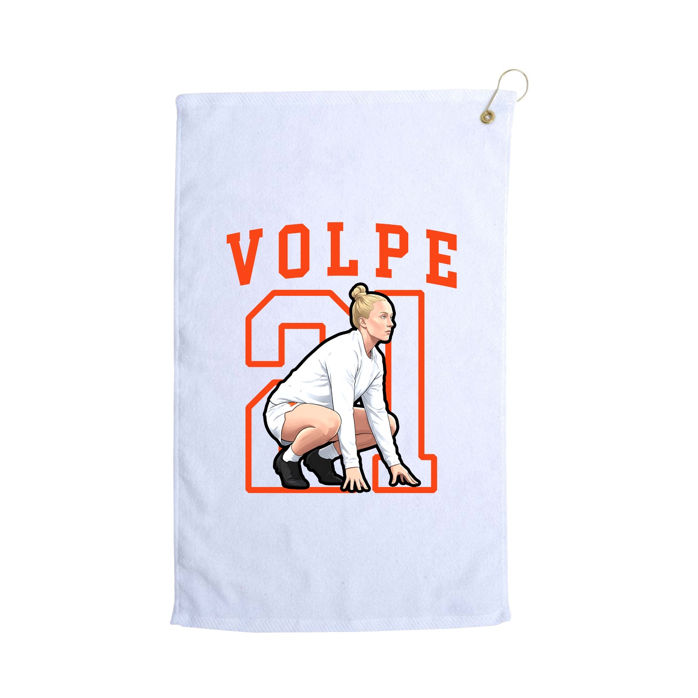 Golf Towel — Shirsey in White