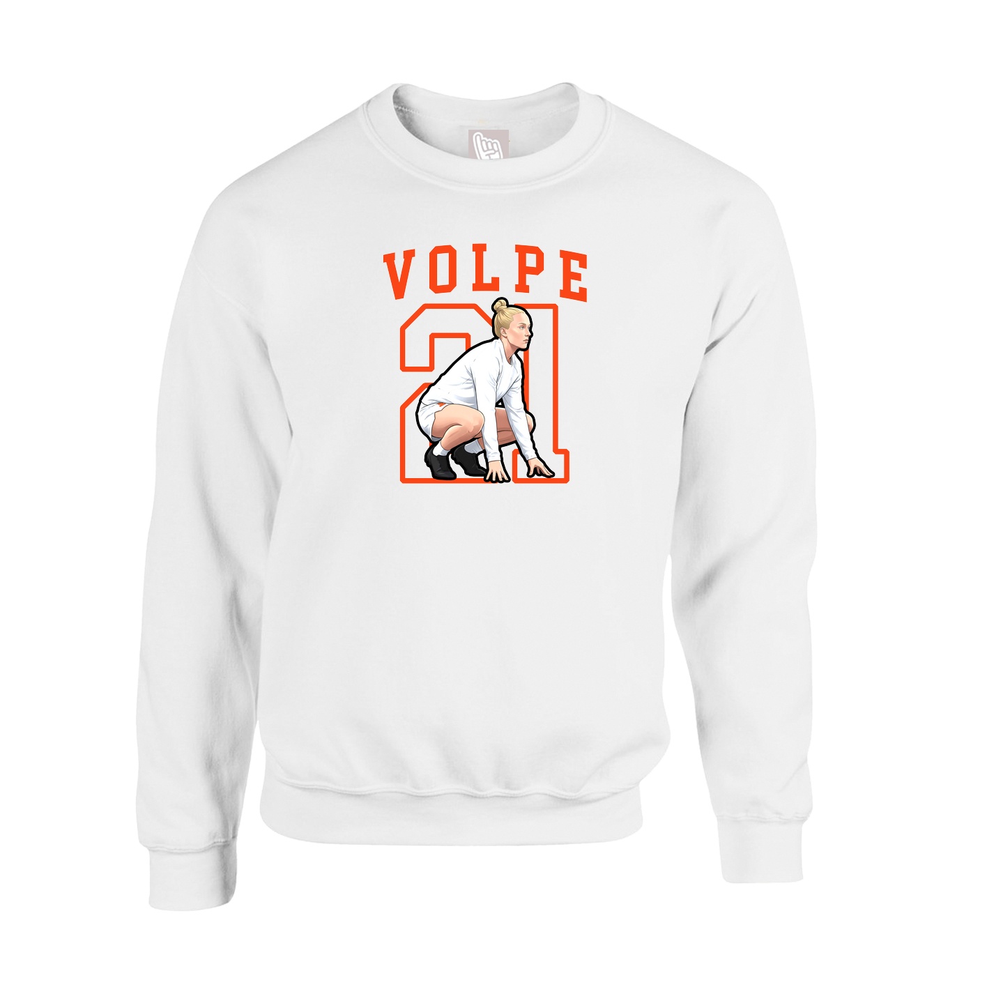 Fleece Crew — Shirsey in White