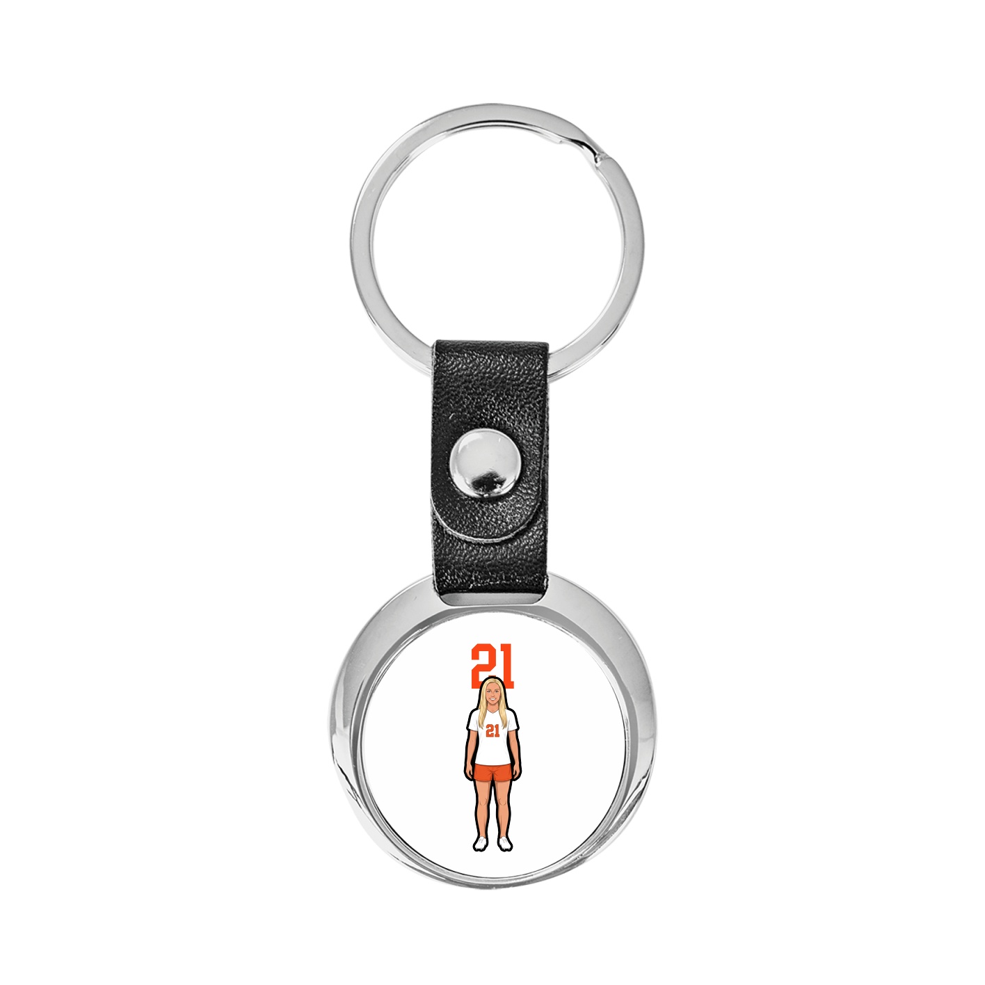 Key Chain — Number Top in Classic