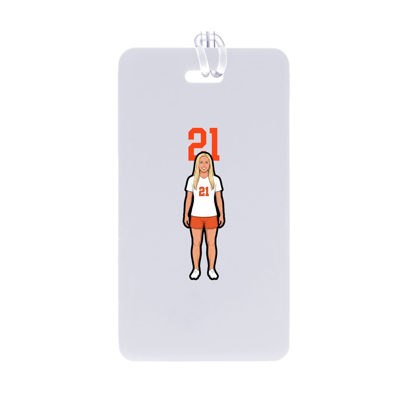 Bag Tag — Number Top in Classic