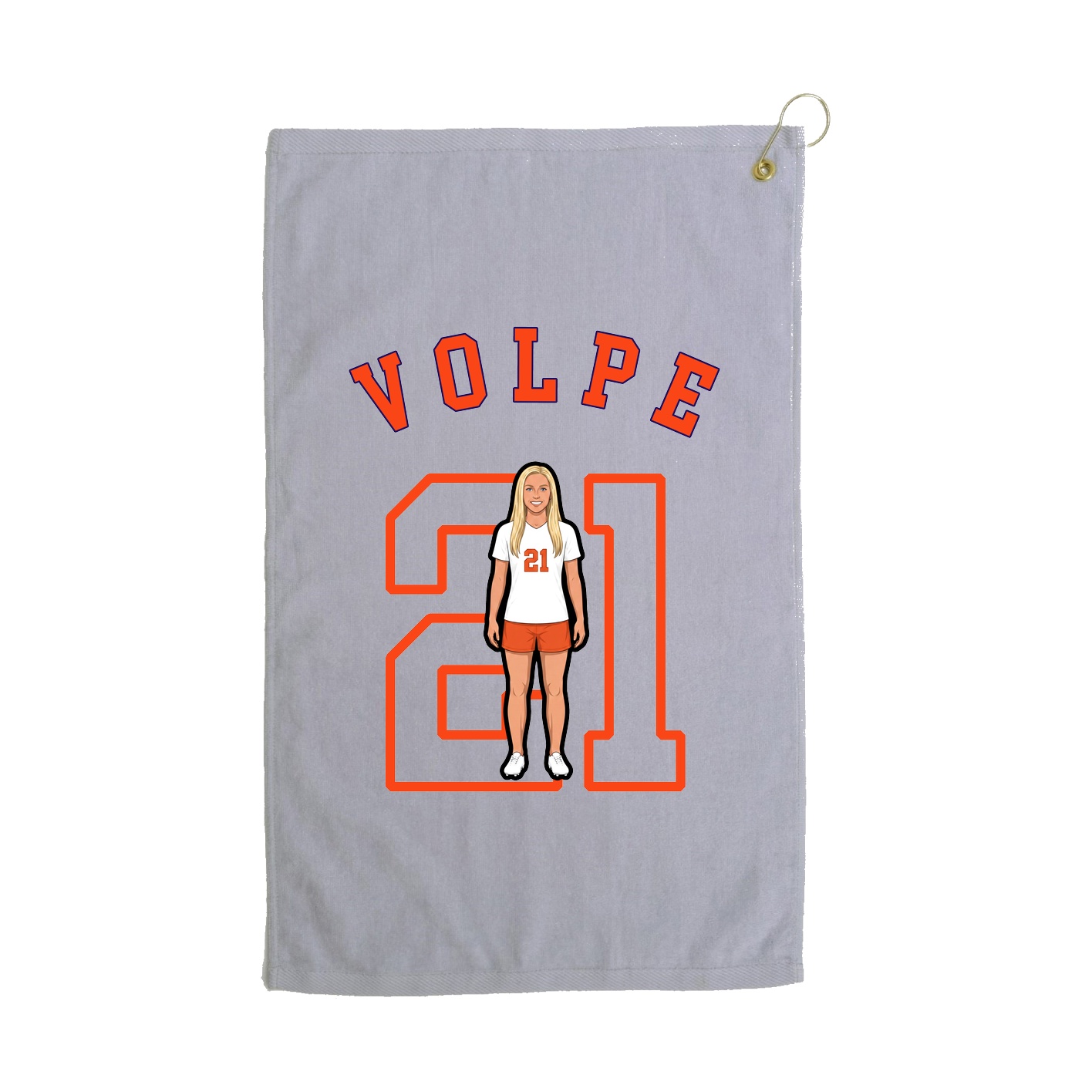 Golf Towel — Shirsey Arch in Grey