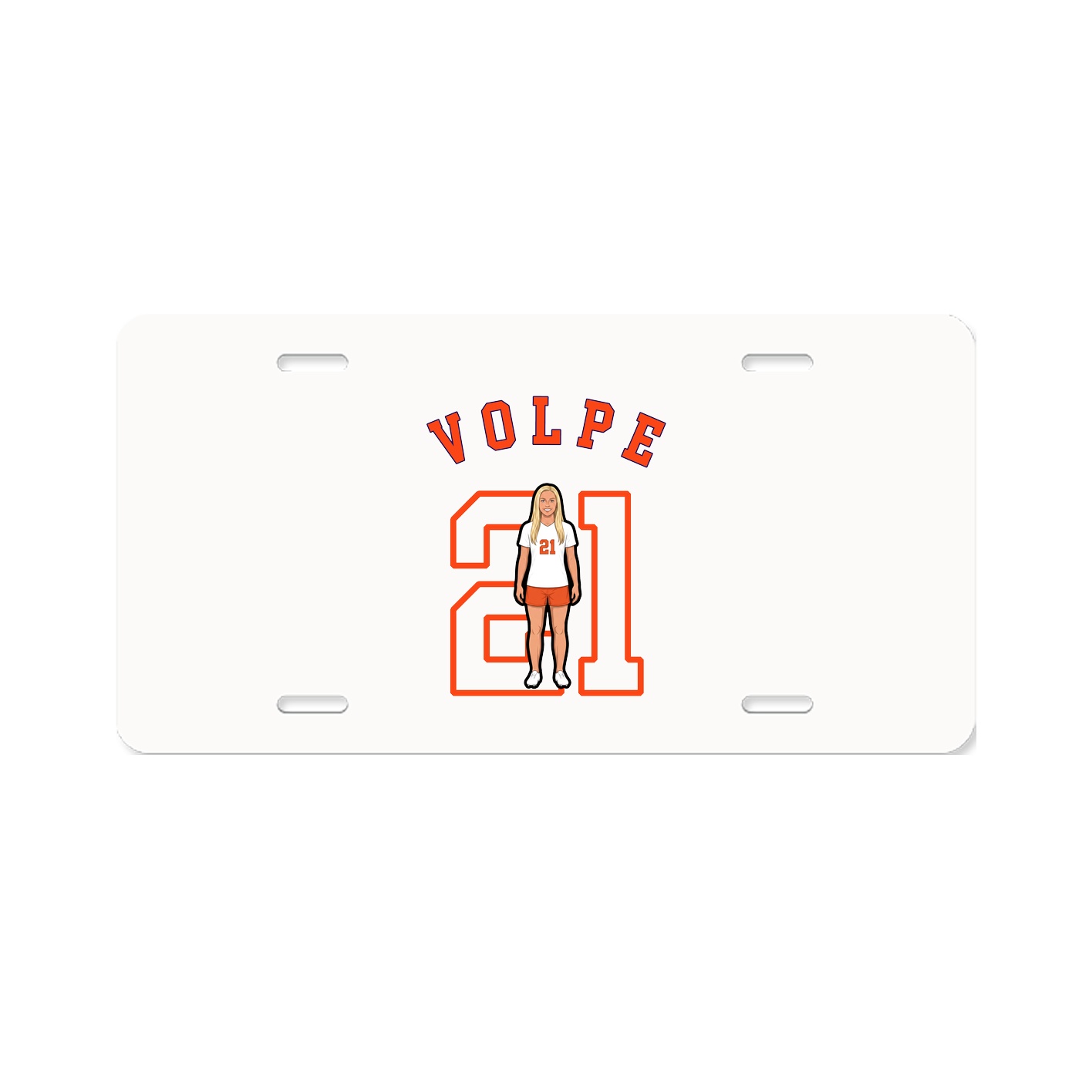 License Plate — Shirsey Arch in Classic