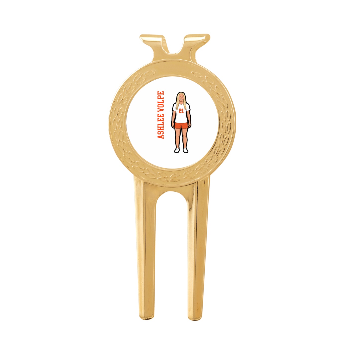 Divot Tool with Ball Marker — Name Vertical in Classic