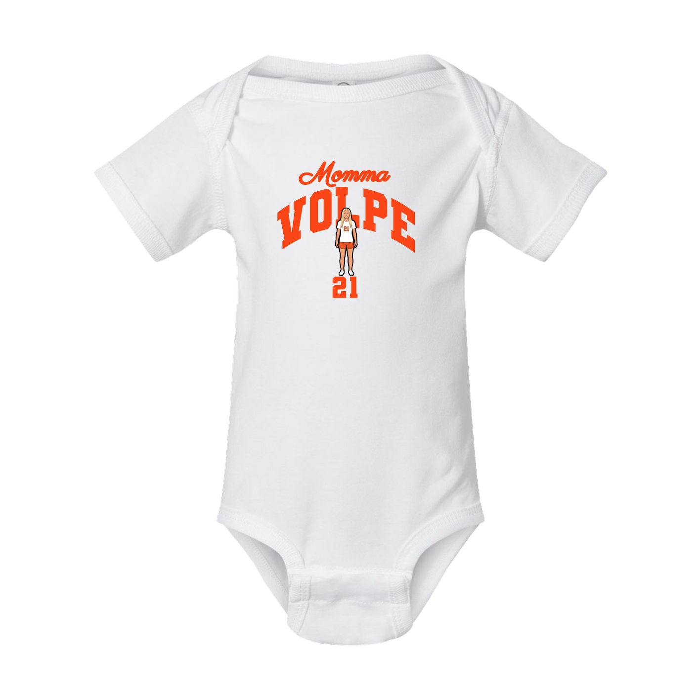 Baby Onesie — Mothers Day Arch in White