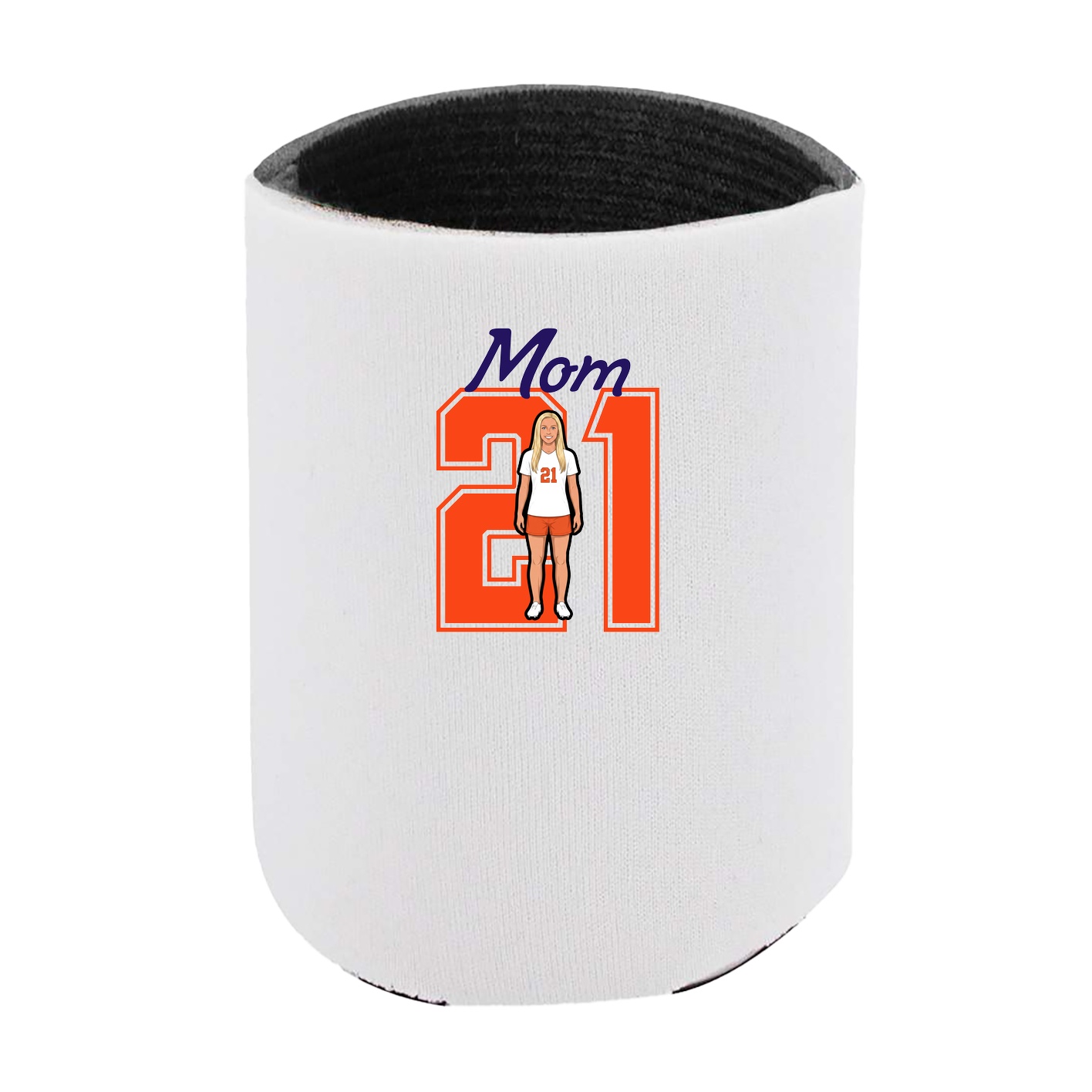 Can Holder — Mothers Day Shirsey in White