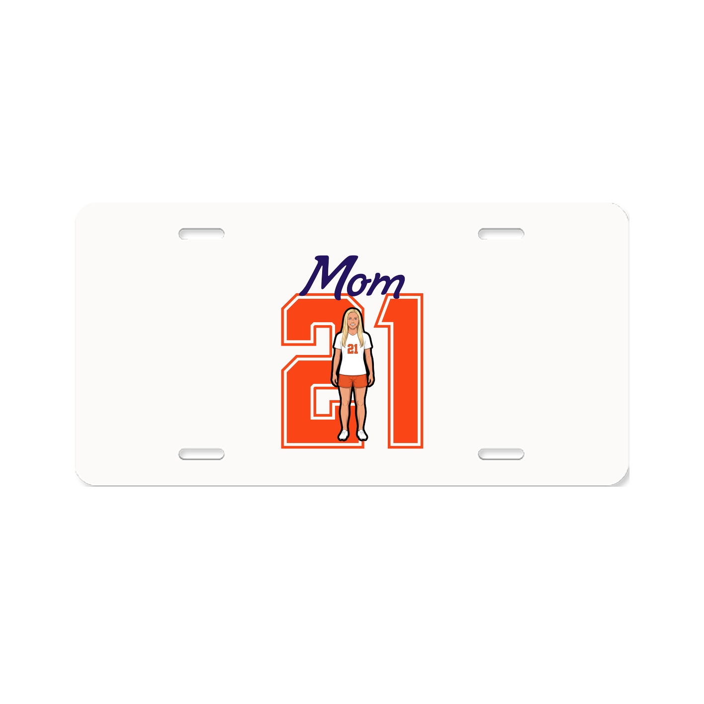 License Plate — Mothers Day Shirsey in Classic