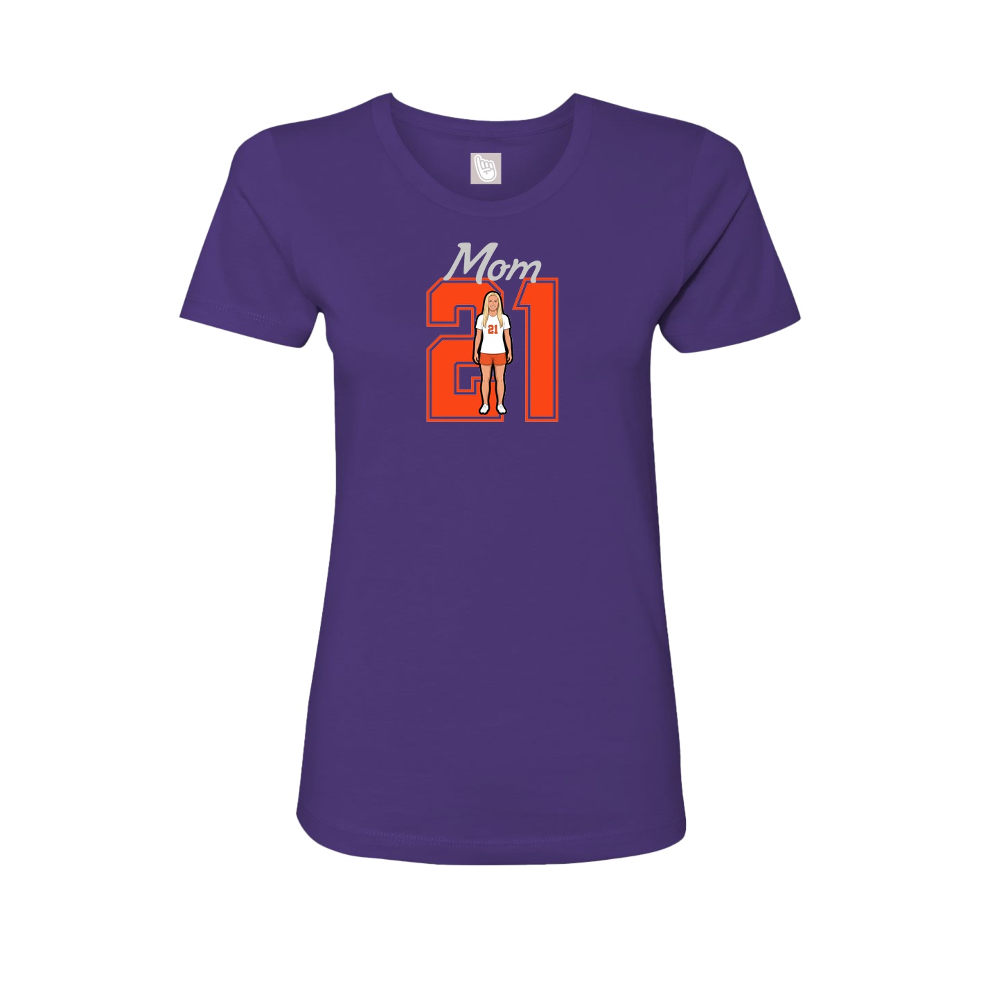 Womens Tee — Mothers Day Shirsey in Purple