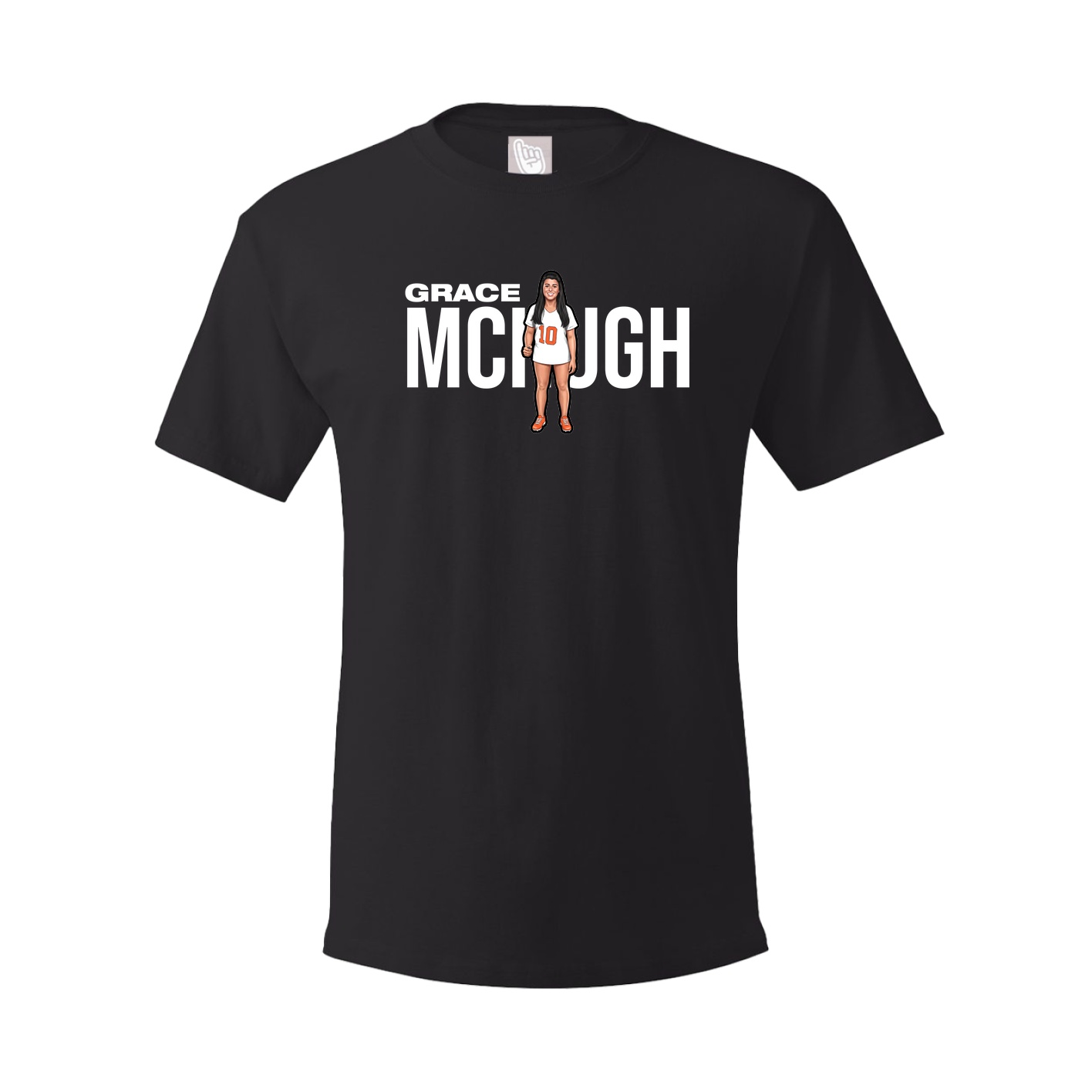 Youth Tee — Player Name in Black