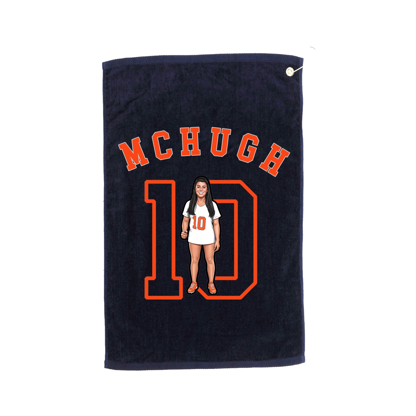 Golf Towel — Shirsey Arch in Navy