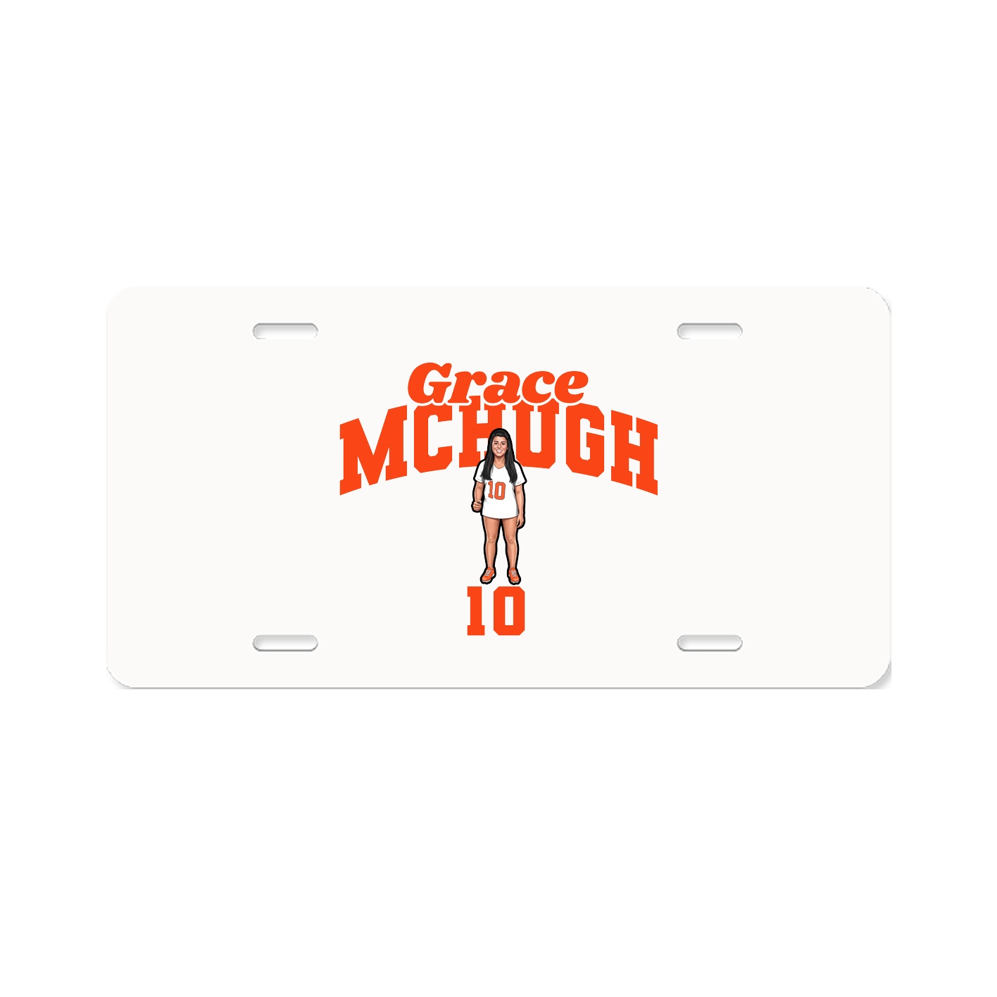 License Plate — Signature Arch in Classic