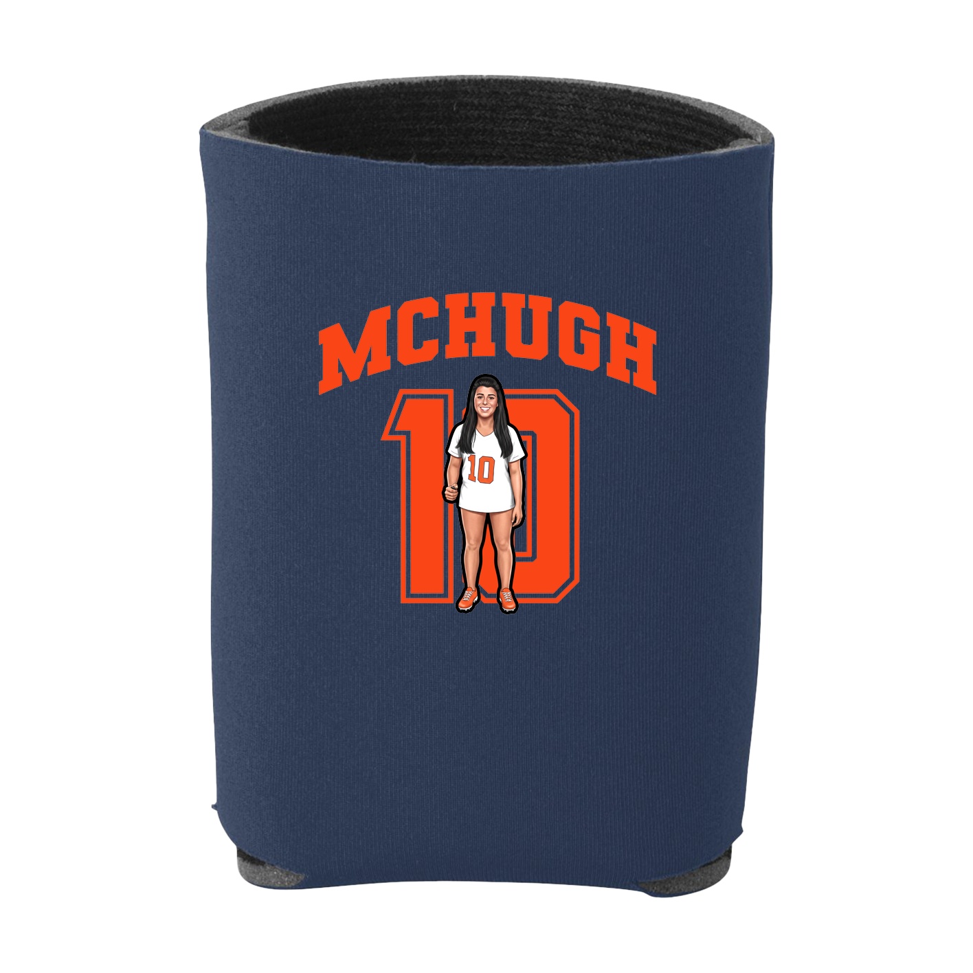 Can Holder — Number in Navy