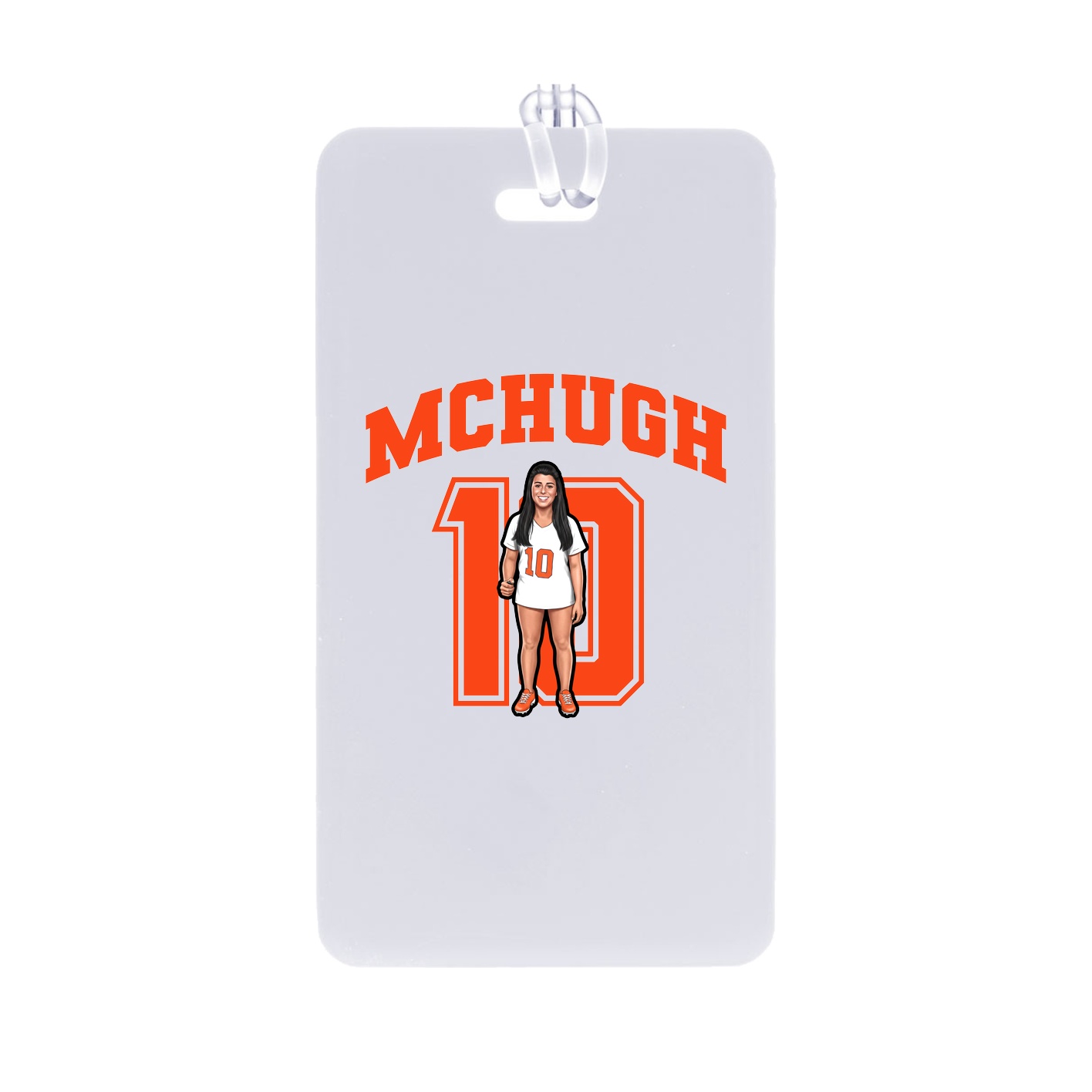 Bag Tag — Number in Classic