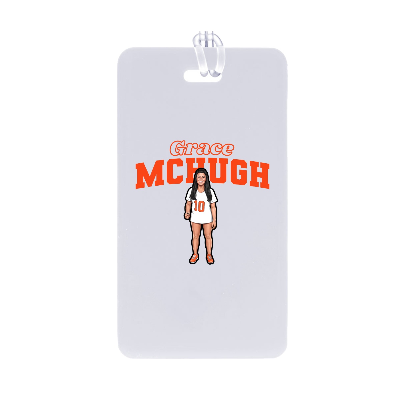 Bag Tag — Name Arch in Classic