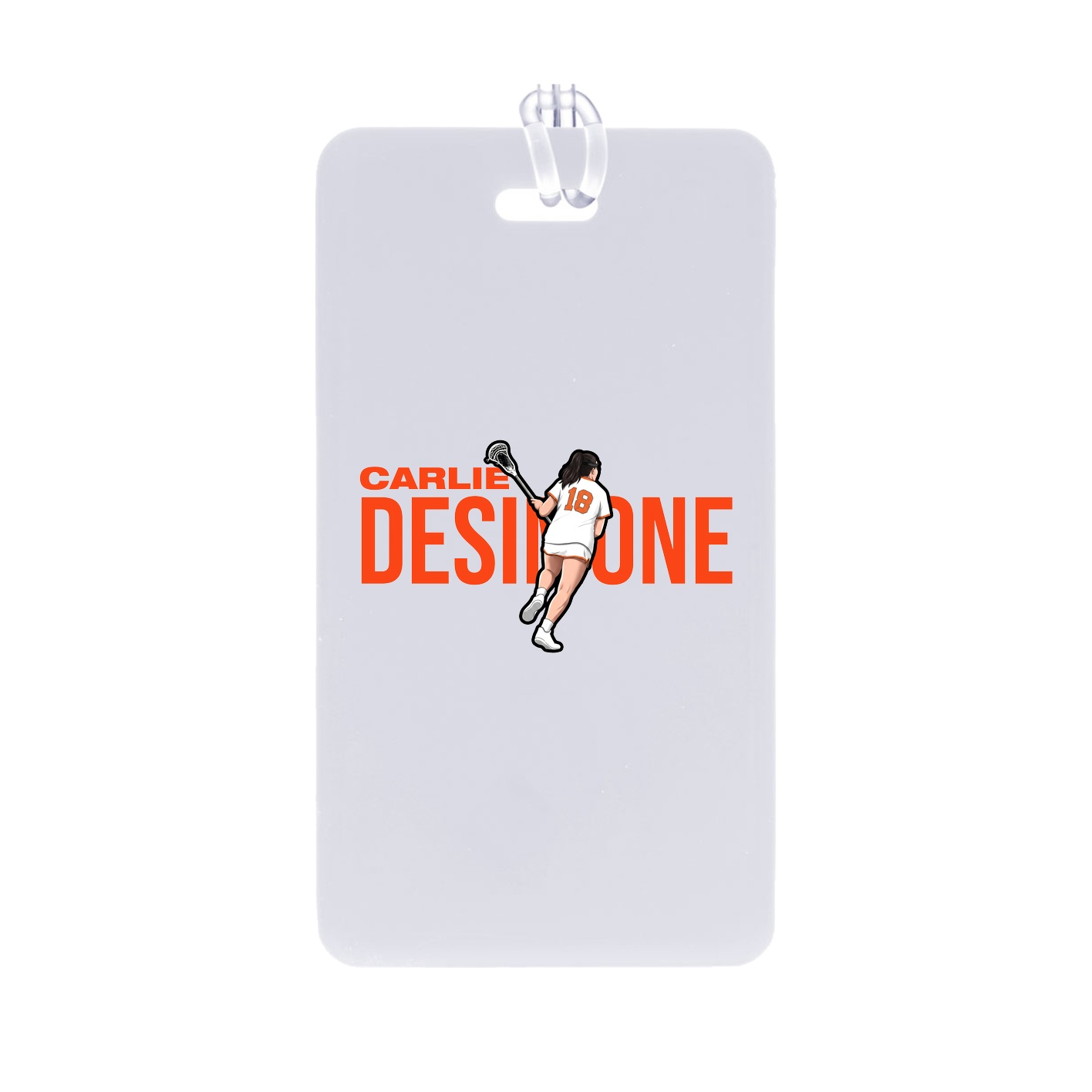 Bag Tag — Player Name in Classic